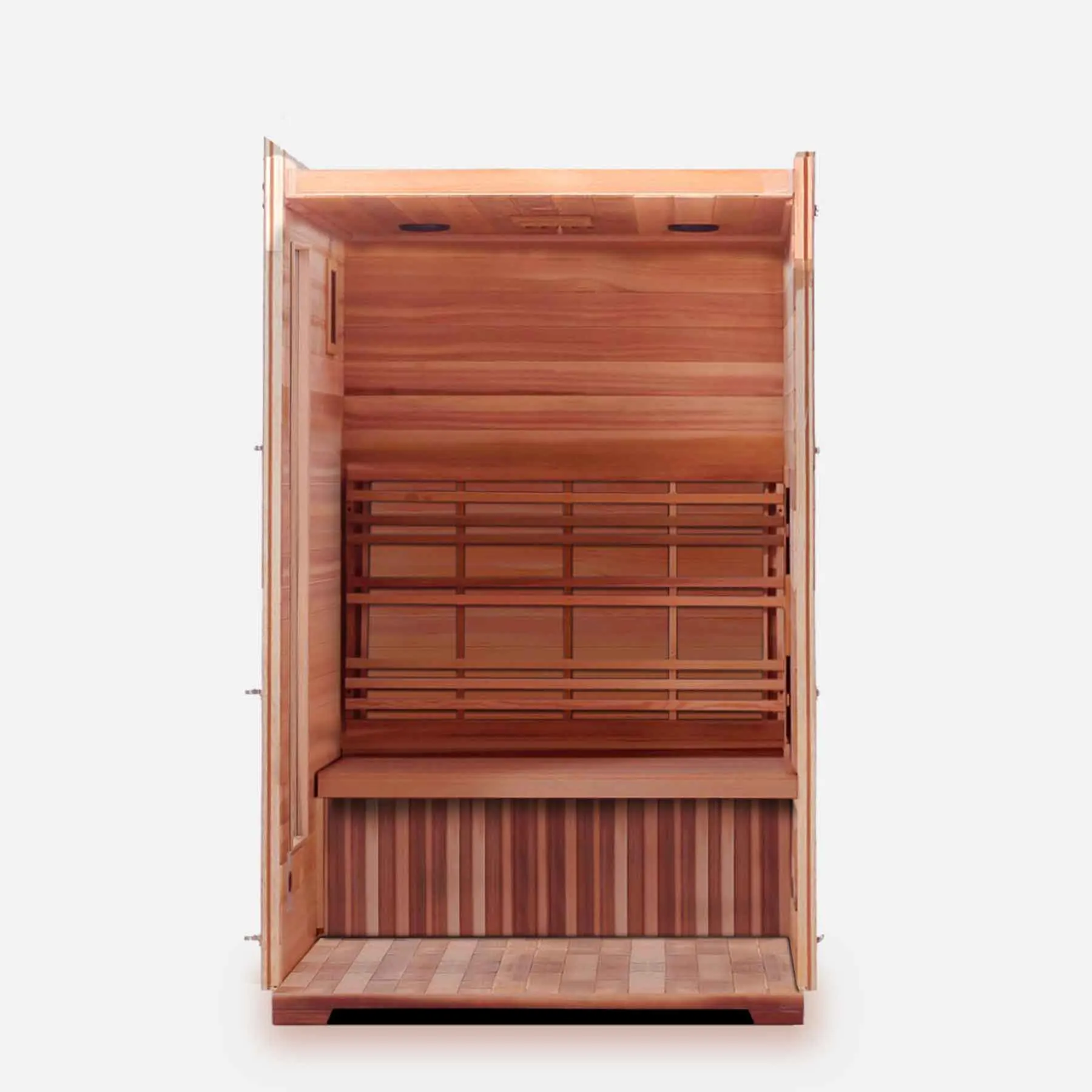 Enlighten SunRise 2 Person Cedar Indoor Dry Traditional Sauna - image 3
