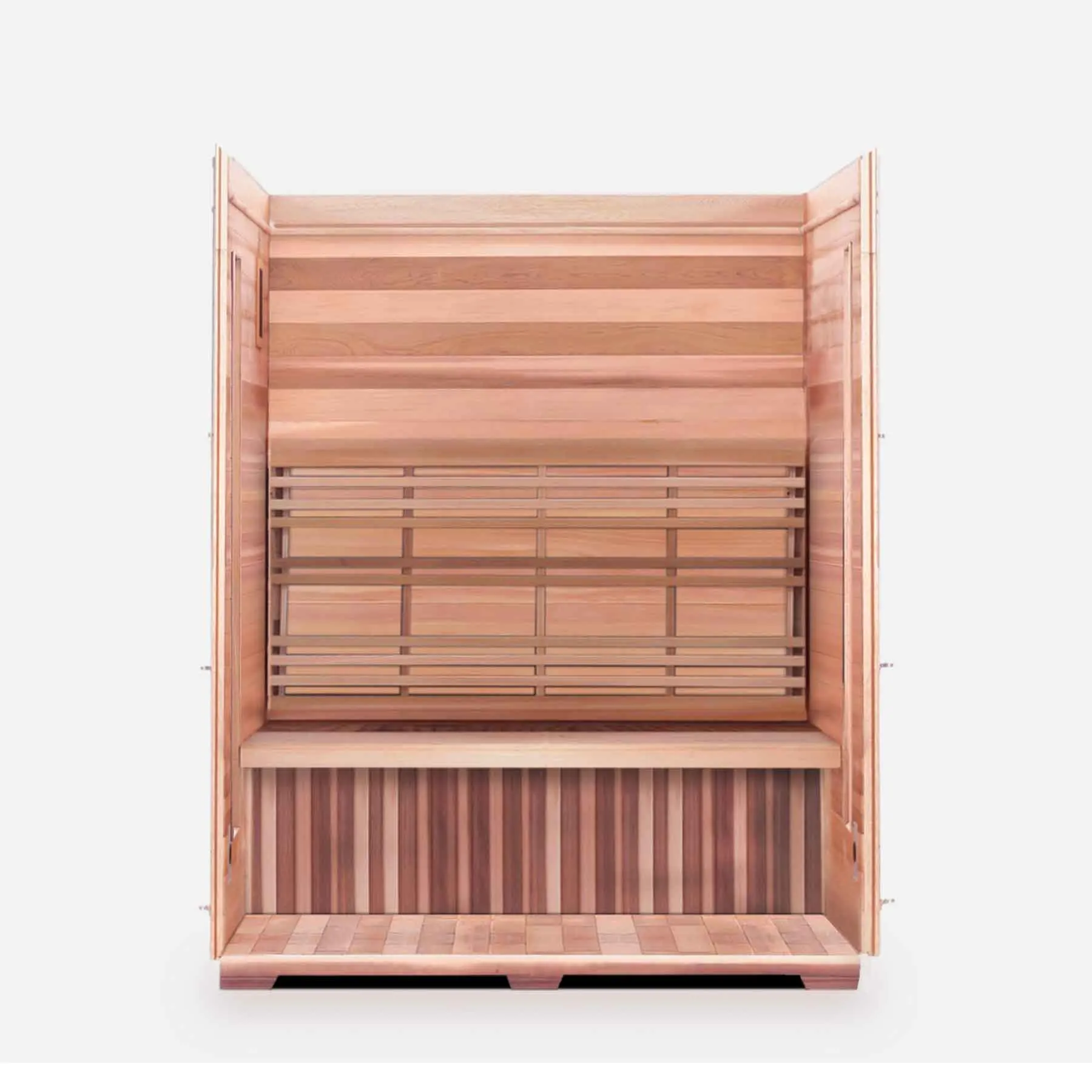 Enlighten SunRise 3 Person Cedar Indoor Dry Traditional Sauna - image 4
