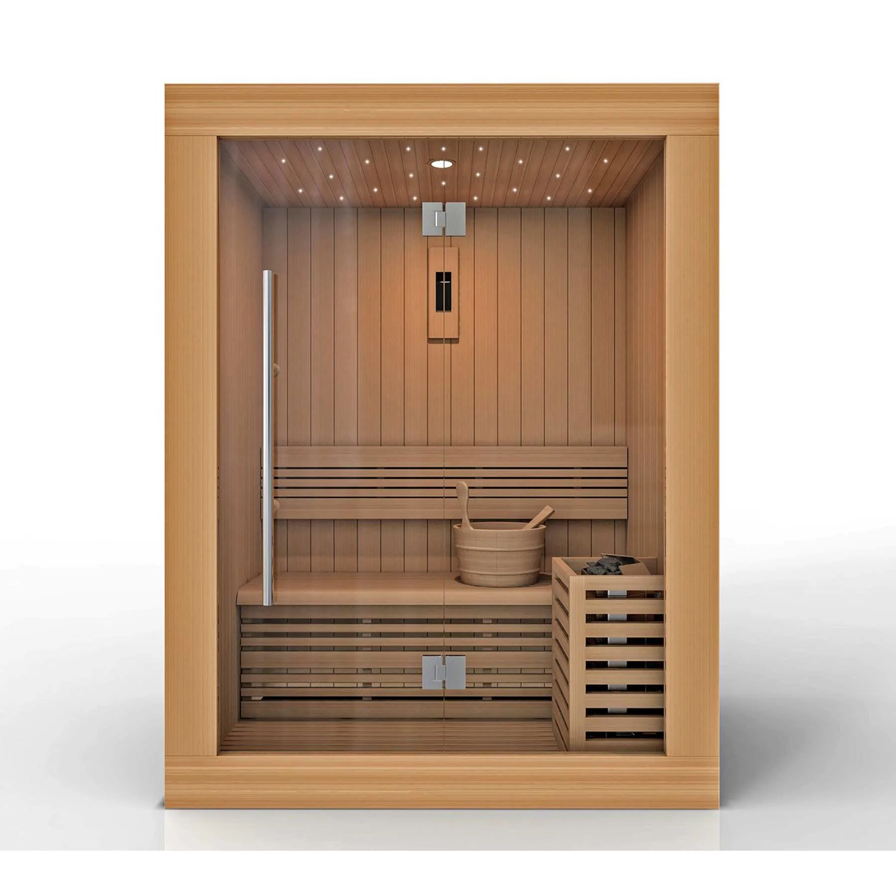 Golden Designs Sundsvall 2 Person  Indoor Traditional Sauna - image 4