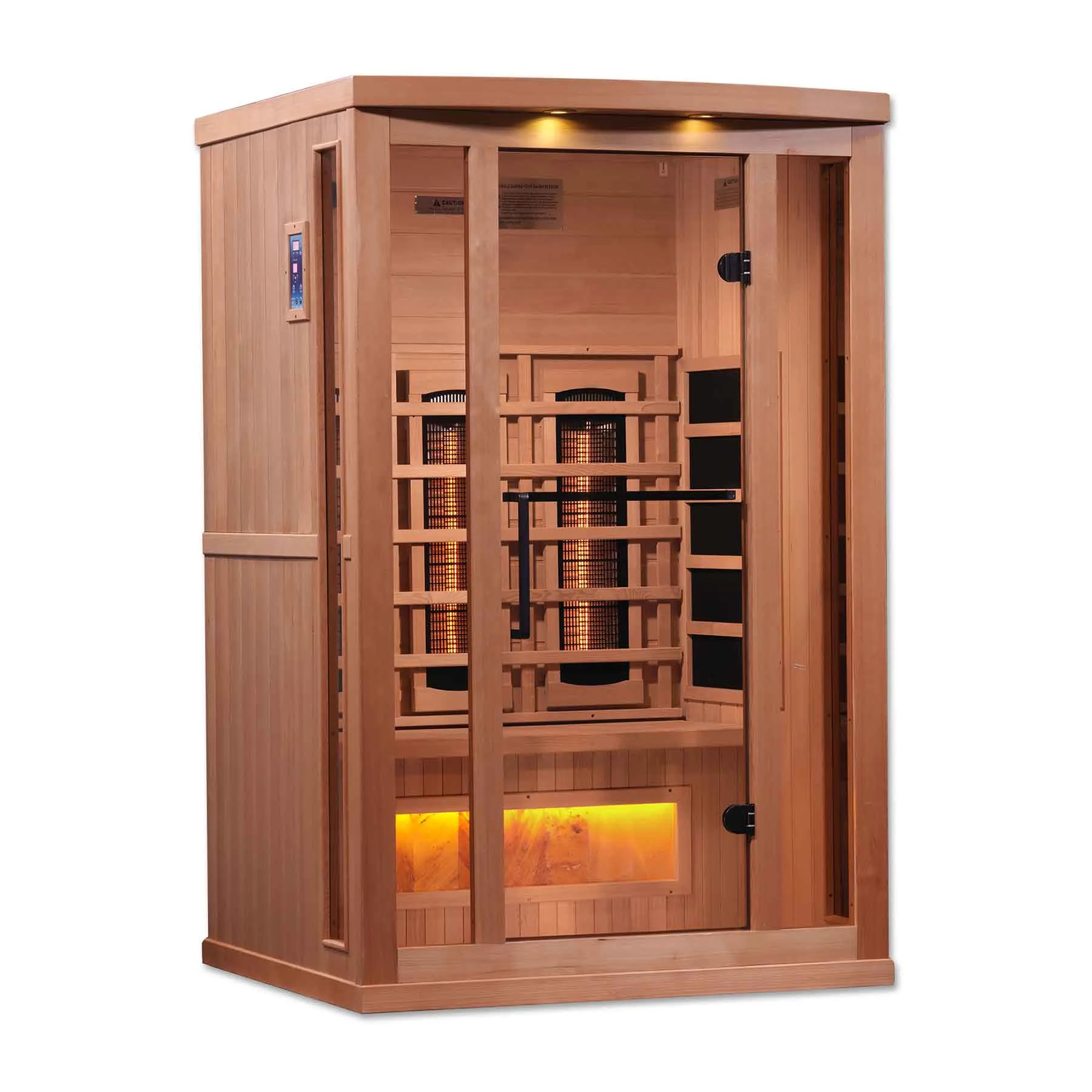 Golden Designs 2 Person Full Spectrum Near Zero Indoor Infrared Sauna - image 3