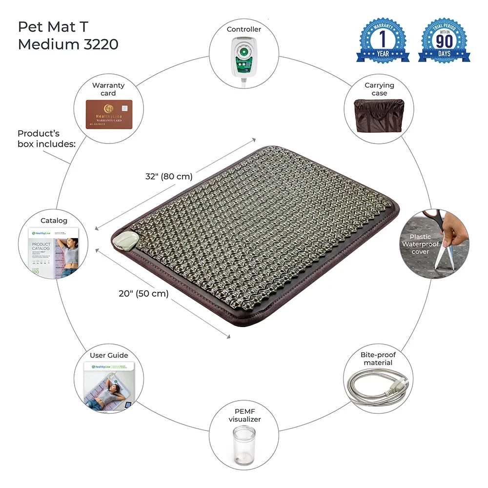 HealthyLine Pet Mat T 3220 Medium Firm PEMF InfraMat Pro - image 2