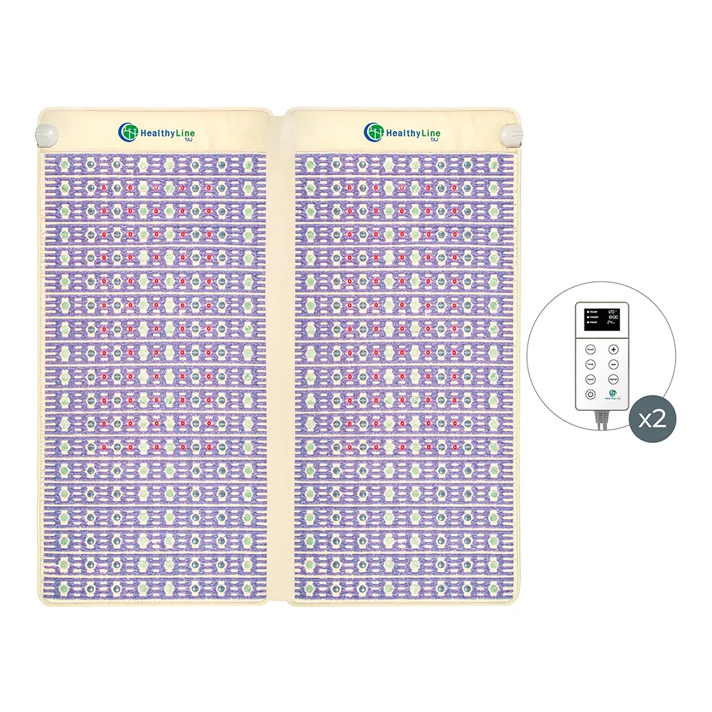 HealthyLine TAJ-Mat 8076 Firm Photon PEMF Split King InfraMat pro