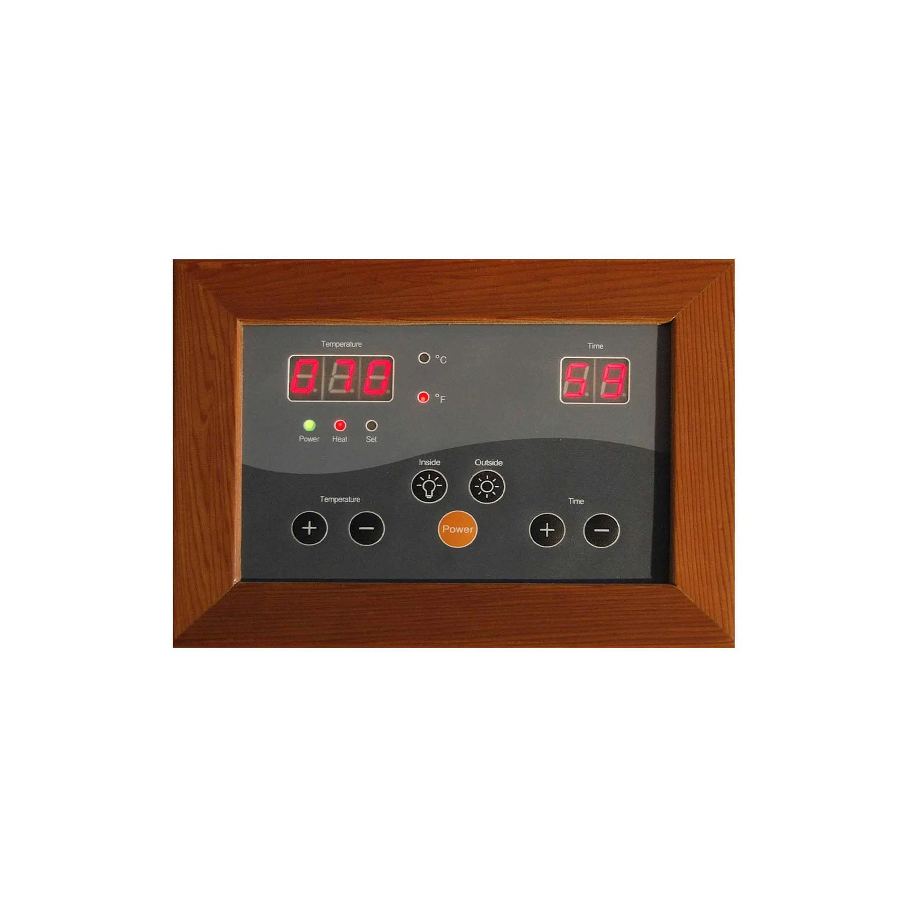 HeatWave Yukon 2 Person 6 Carbon Indoor Ultra Low-EMF Infrared Sauna - image 3