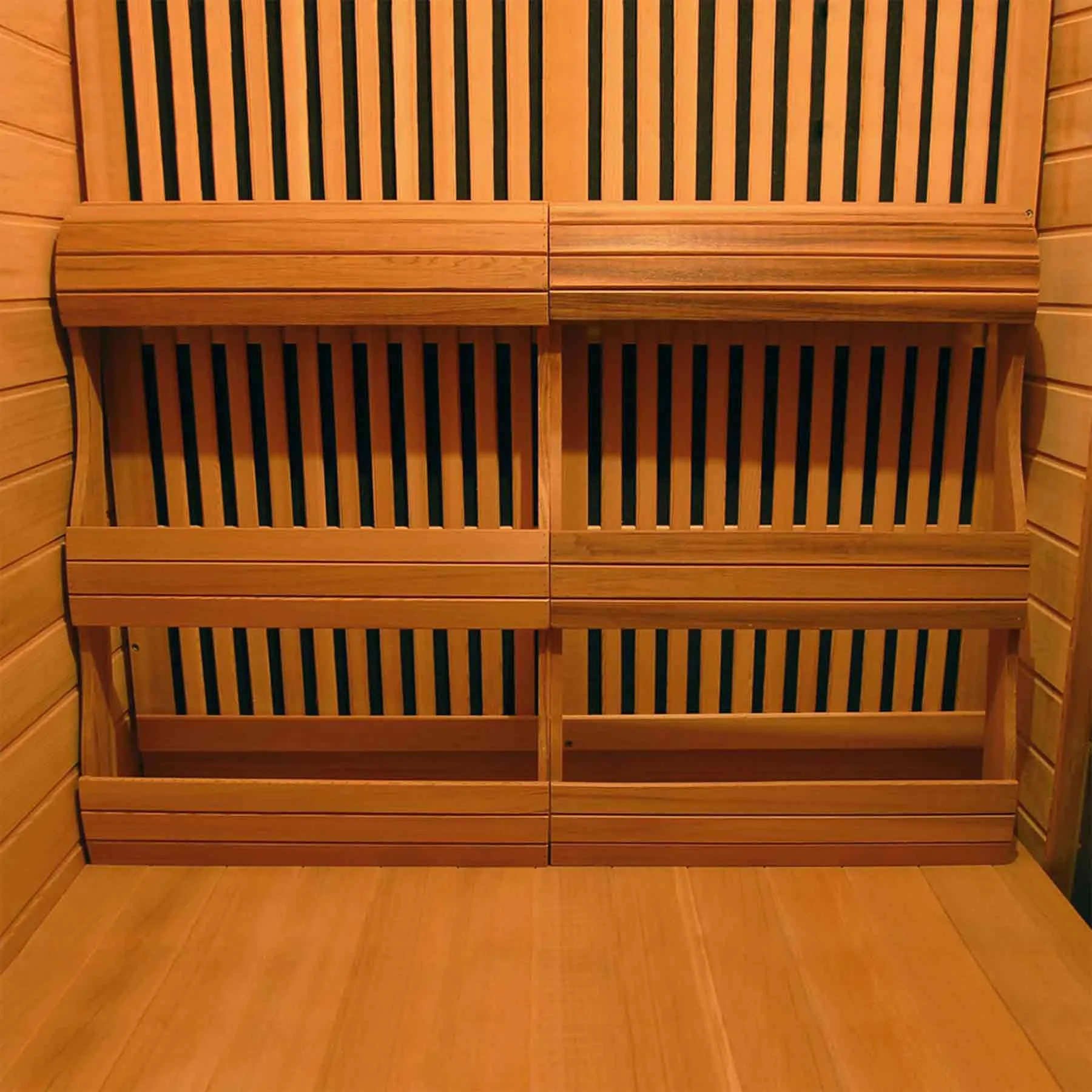 HeatWave Klondike 4 Person 9 Carbon Ultra Low EMF Indoor Infrared Sauna - image 4