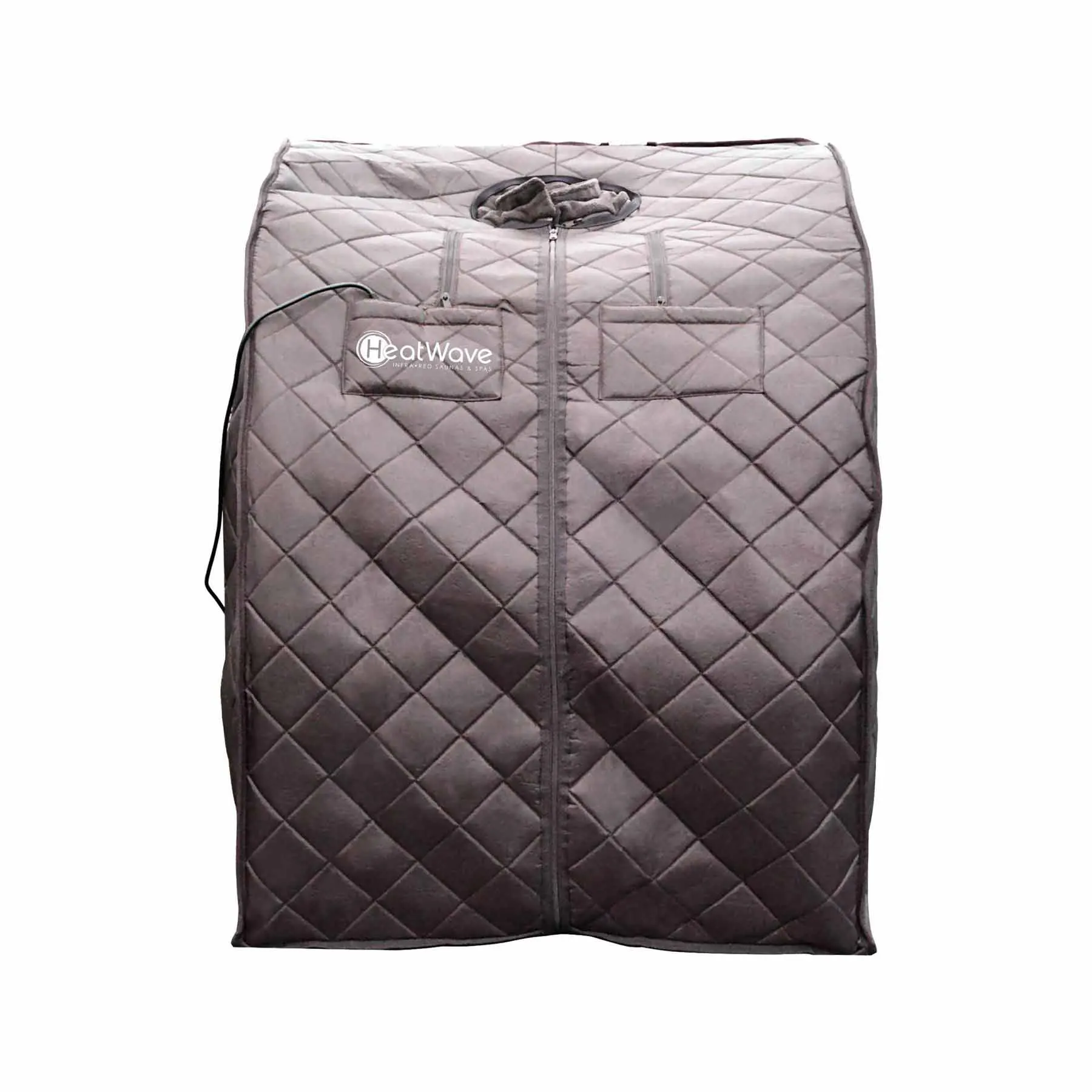 HeatWave Harmony 1 Person 4 Carbon Brown Low EMF Portable Sauna