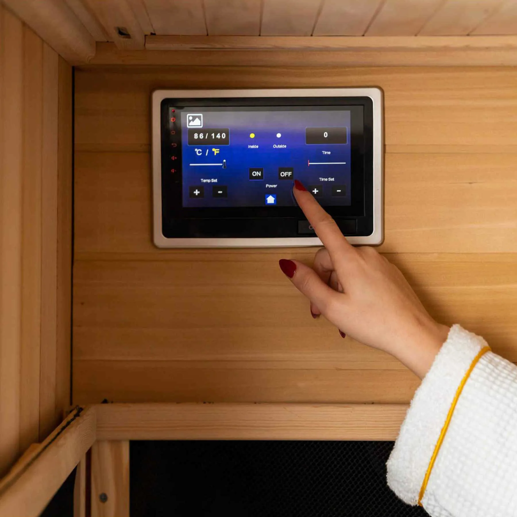 HeatWave Sirona 3 Person 8 Carbon Indoor Infrared Sauna - image 3