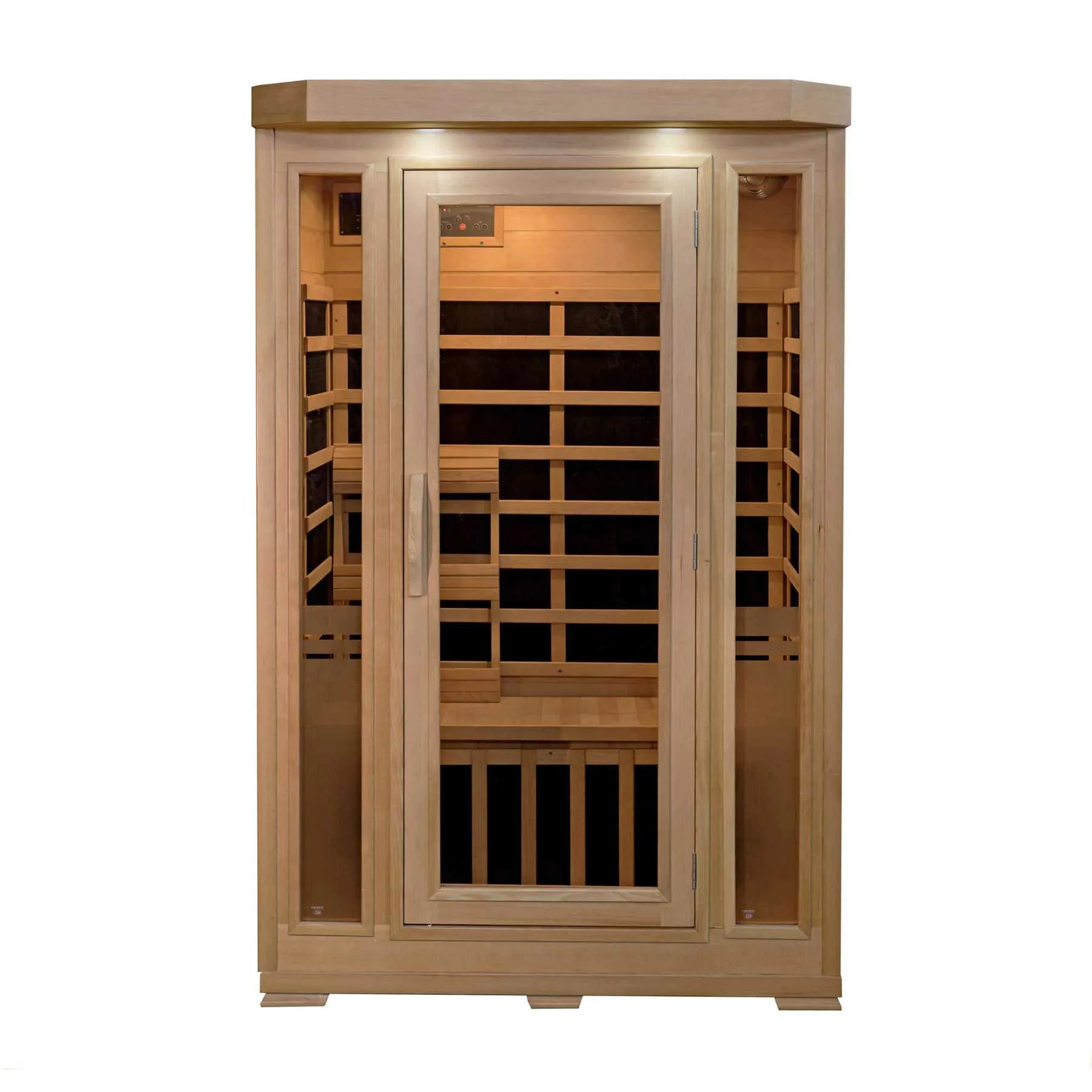 HeatWave Sonoma 2 Person 6 Carbon Indoor FAR Infrared Sauna - image 2