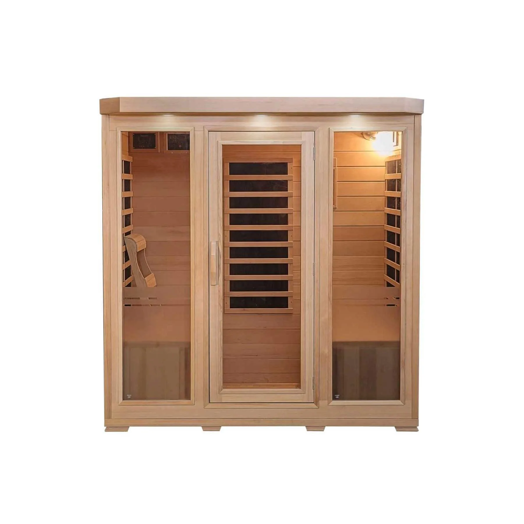 HeatWave Sonoma 4 Person 9 Carbon Indoor FAR Infrared Sauna - image 2