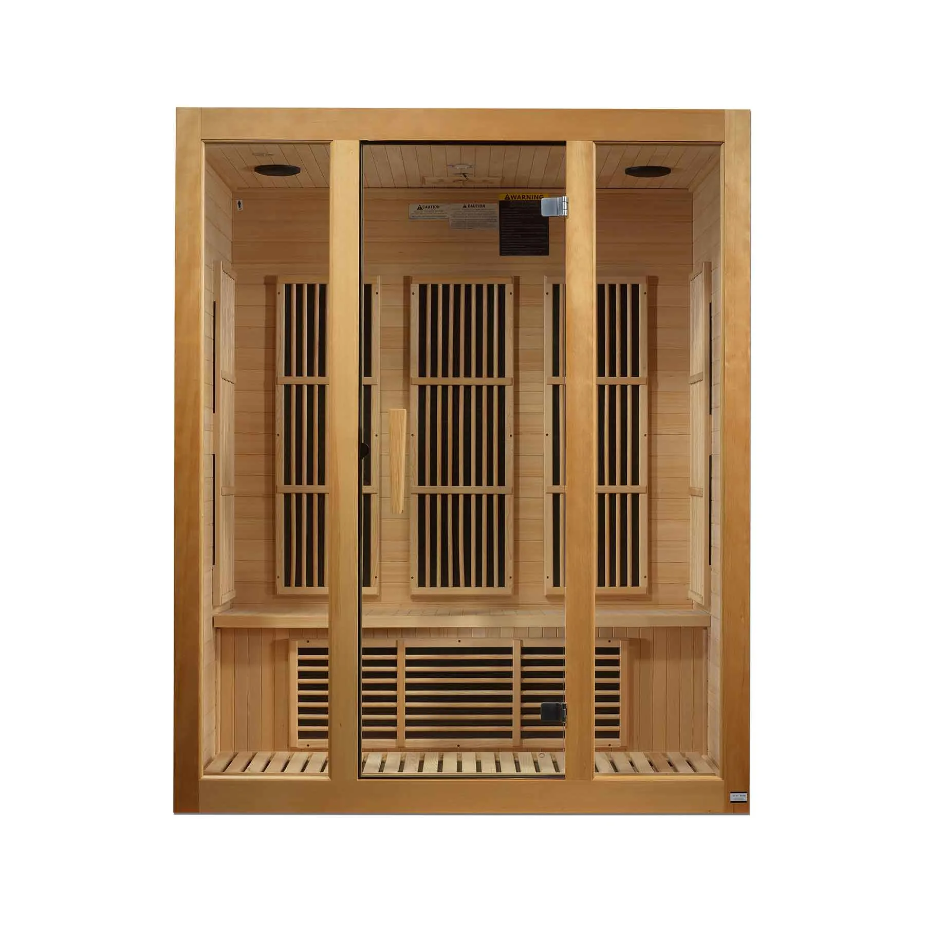 Maxxus Bellevue 3 Person 7 Panels Low EMF Indoor FAR Infrared Sauna - image 2