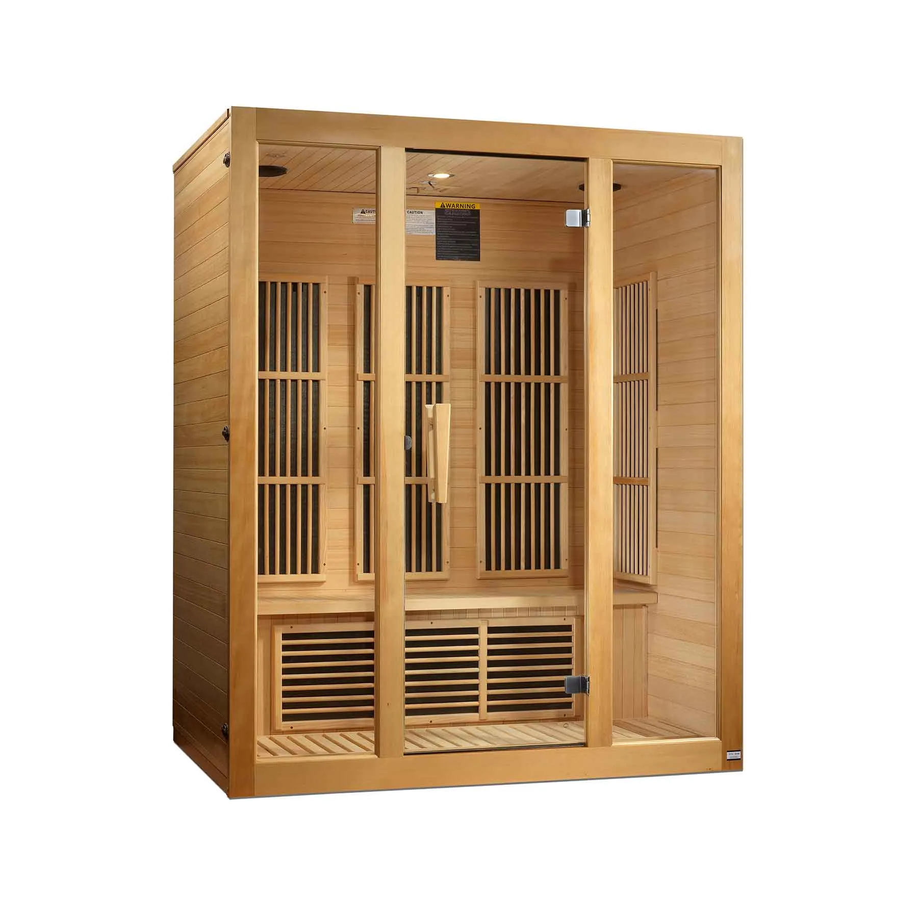 Maxxus Bellevue 3 Person 7 Panels Low EMF Indoor FAR Infrared Sauna - image 3