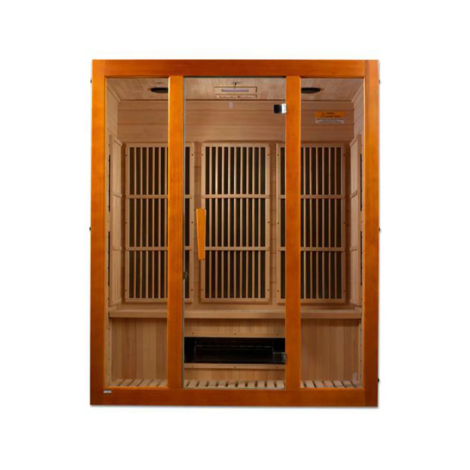 Maxxus Alpine 3 Person Dual Tech Low EMF Indoor FAR Infrared Sauna - image 3