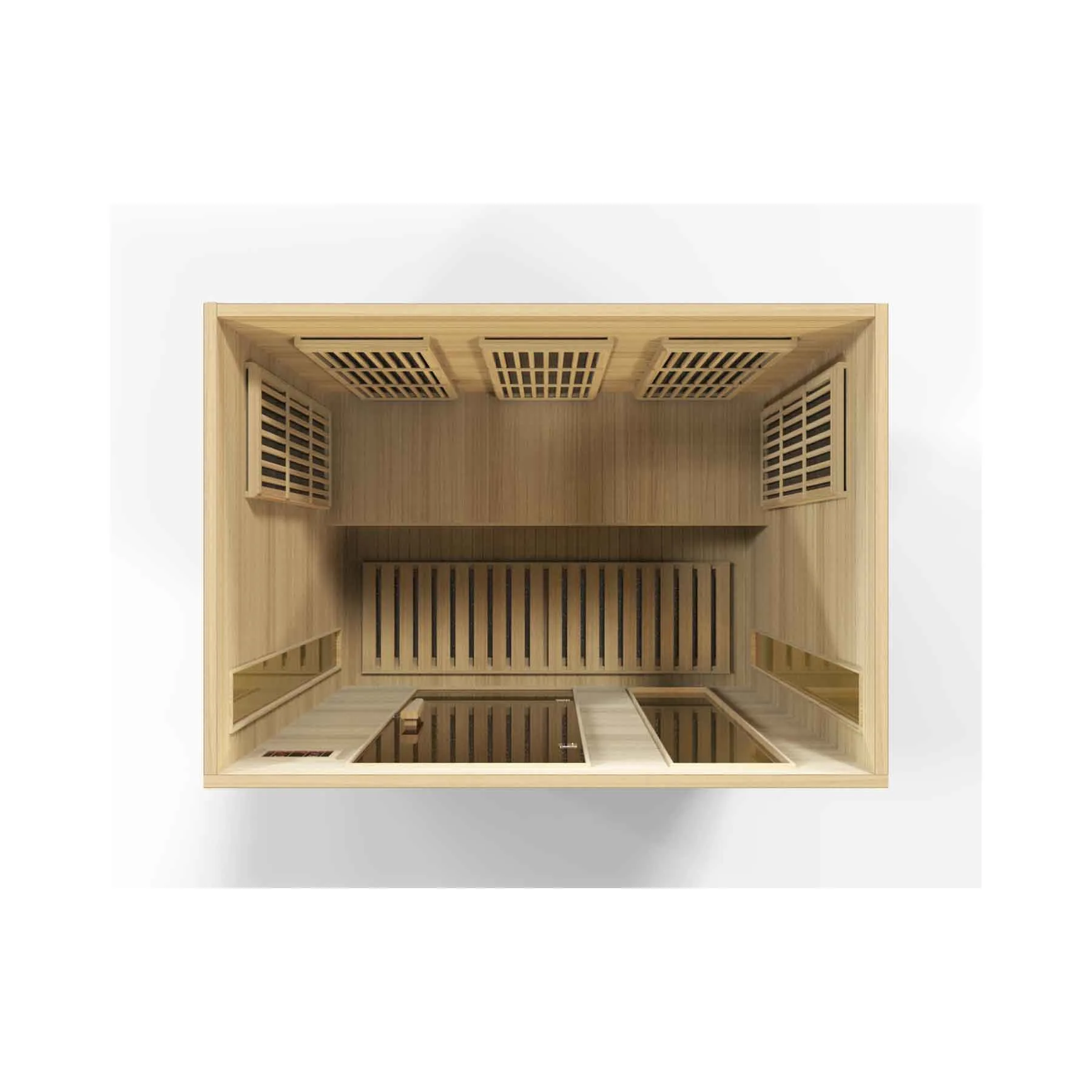 Maxxus 3 Person 7 Panels Low EMF Indoor FAR Infrared Sauna - image 4