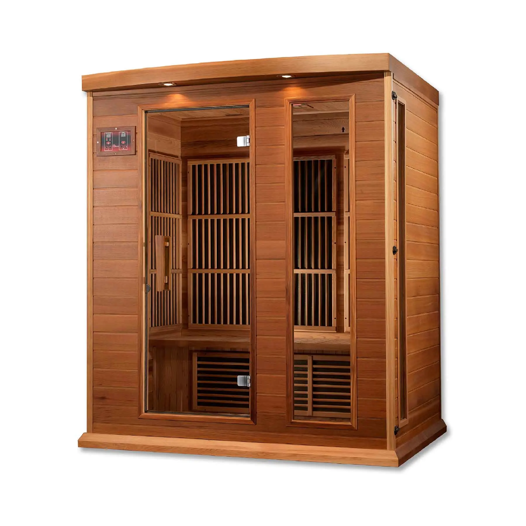Maxxus 3 Person 7 Panels Low EMF Indoor FAR Infrared Sauna