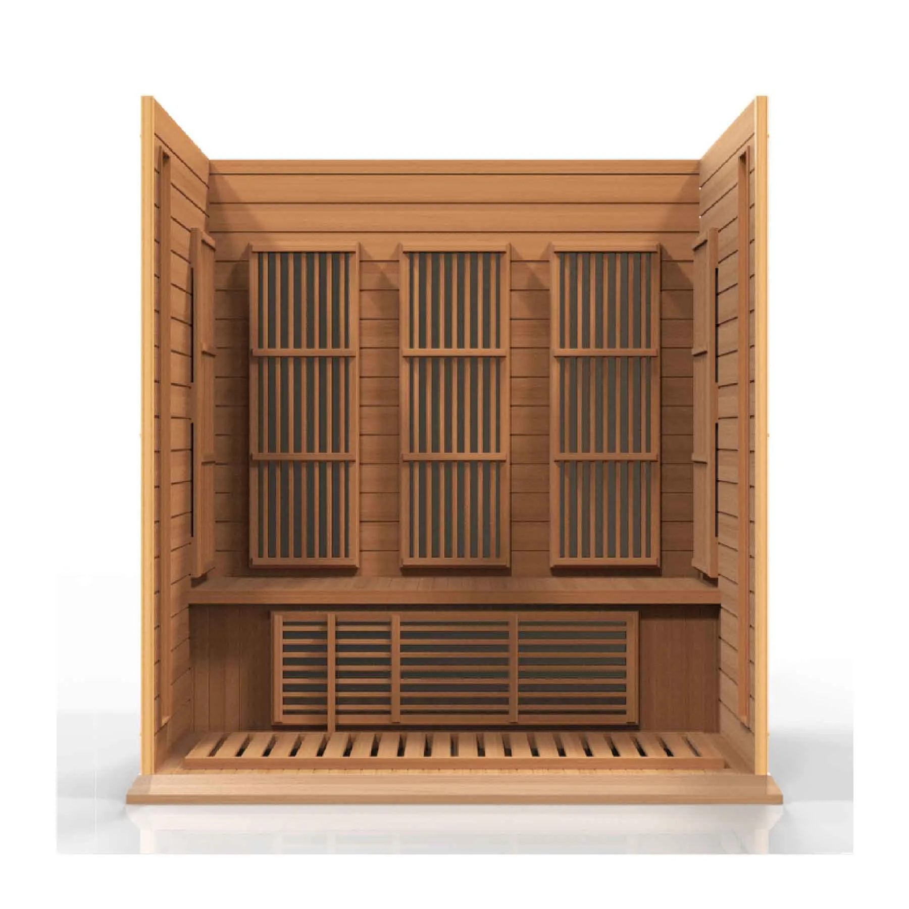 Maxxus 3 Person 7 Panels Low EMF Indoor FAR Infrared Sauna - image 4