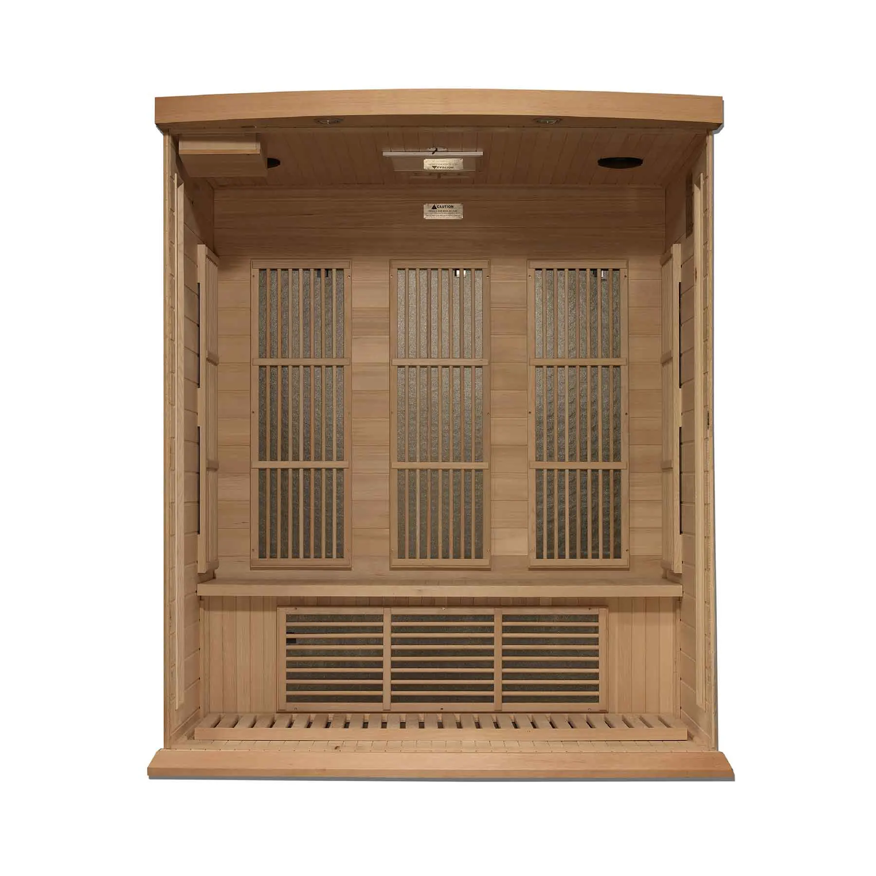 Maxxus 3 Person 7 Panels Near Zero EMF Indoor FAR Infrared Sauna - image 3