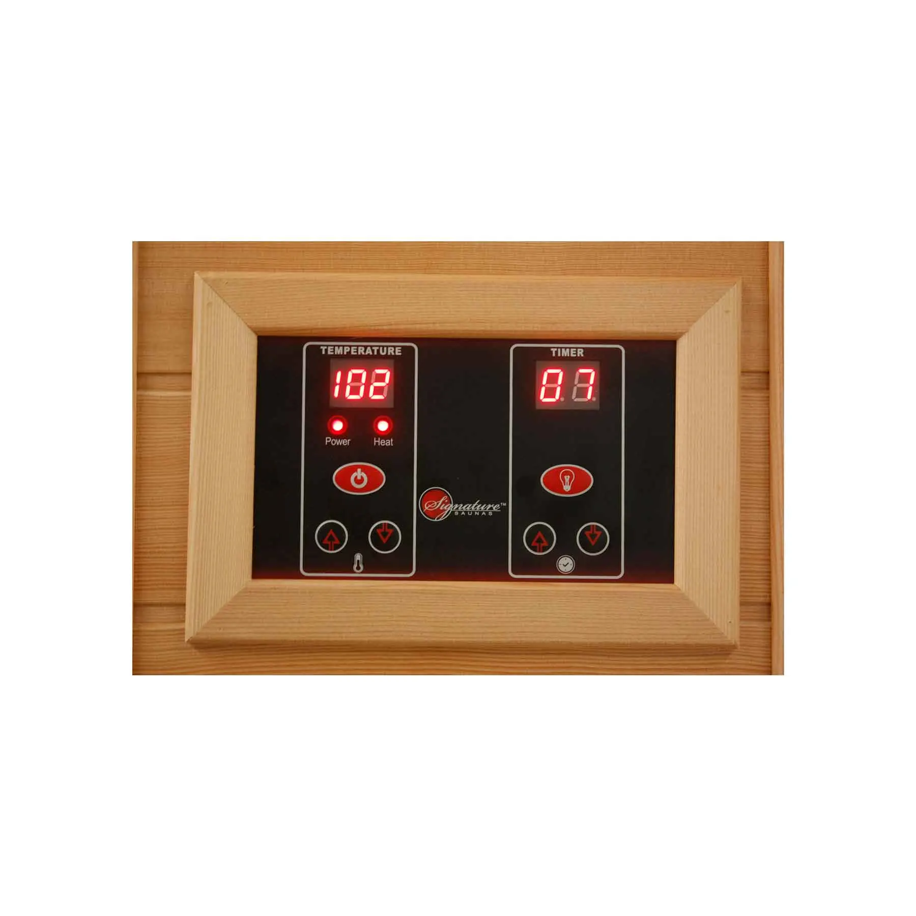 Maxxus 3 Person 9 Panels Low EMF Red Cedar Indoor FAR Infrared Sauna - image 7