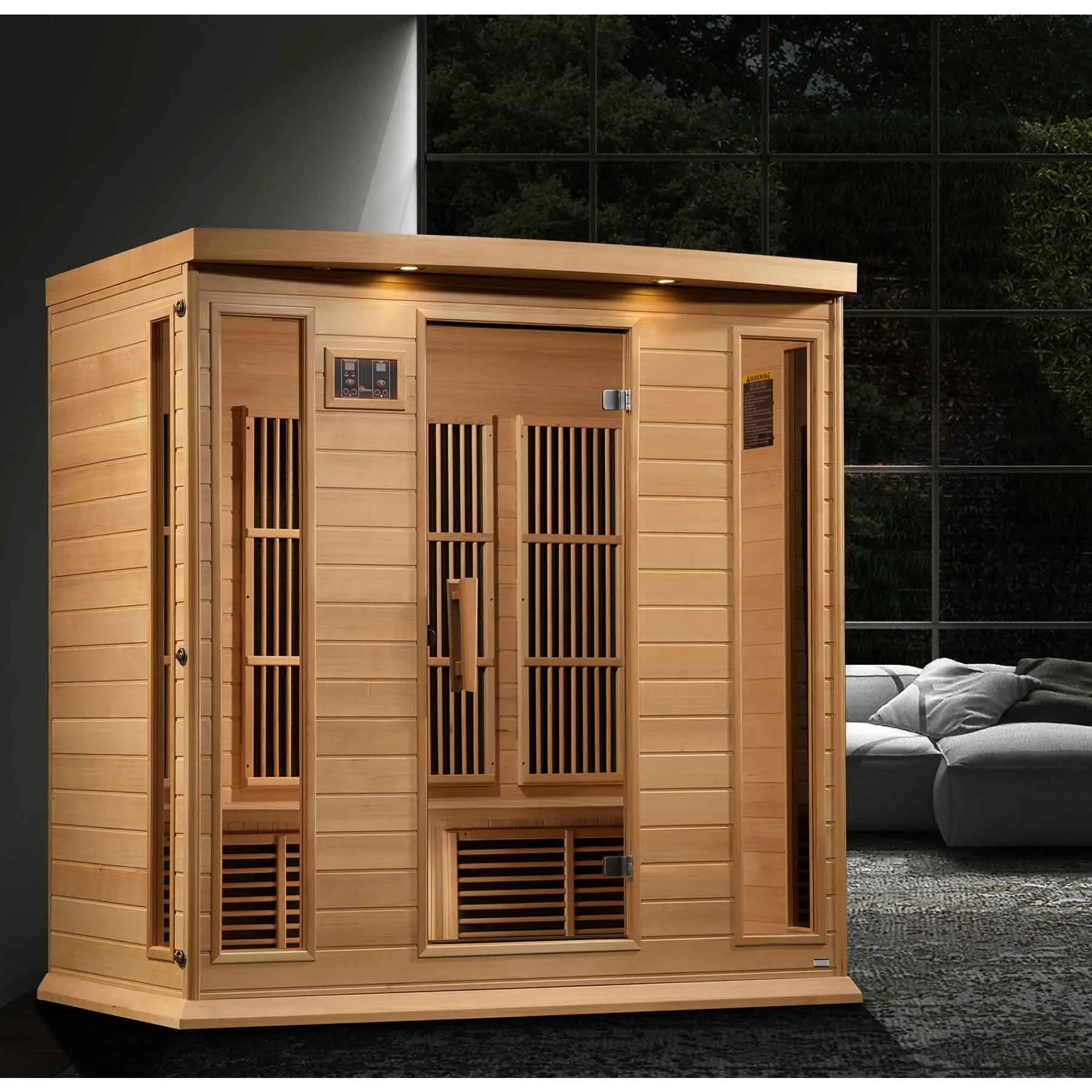Maxxus 4 Person 9 Panels Near Zero EMF Indoor FAR Infrared Sauna - image 4