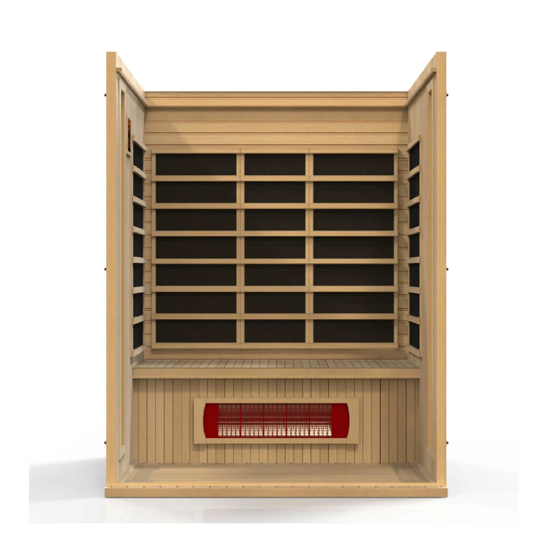 Maxxus Trinity 3 Person Dual Tech Low EMF Indoor FAR Infrared Sauna - image 4
