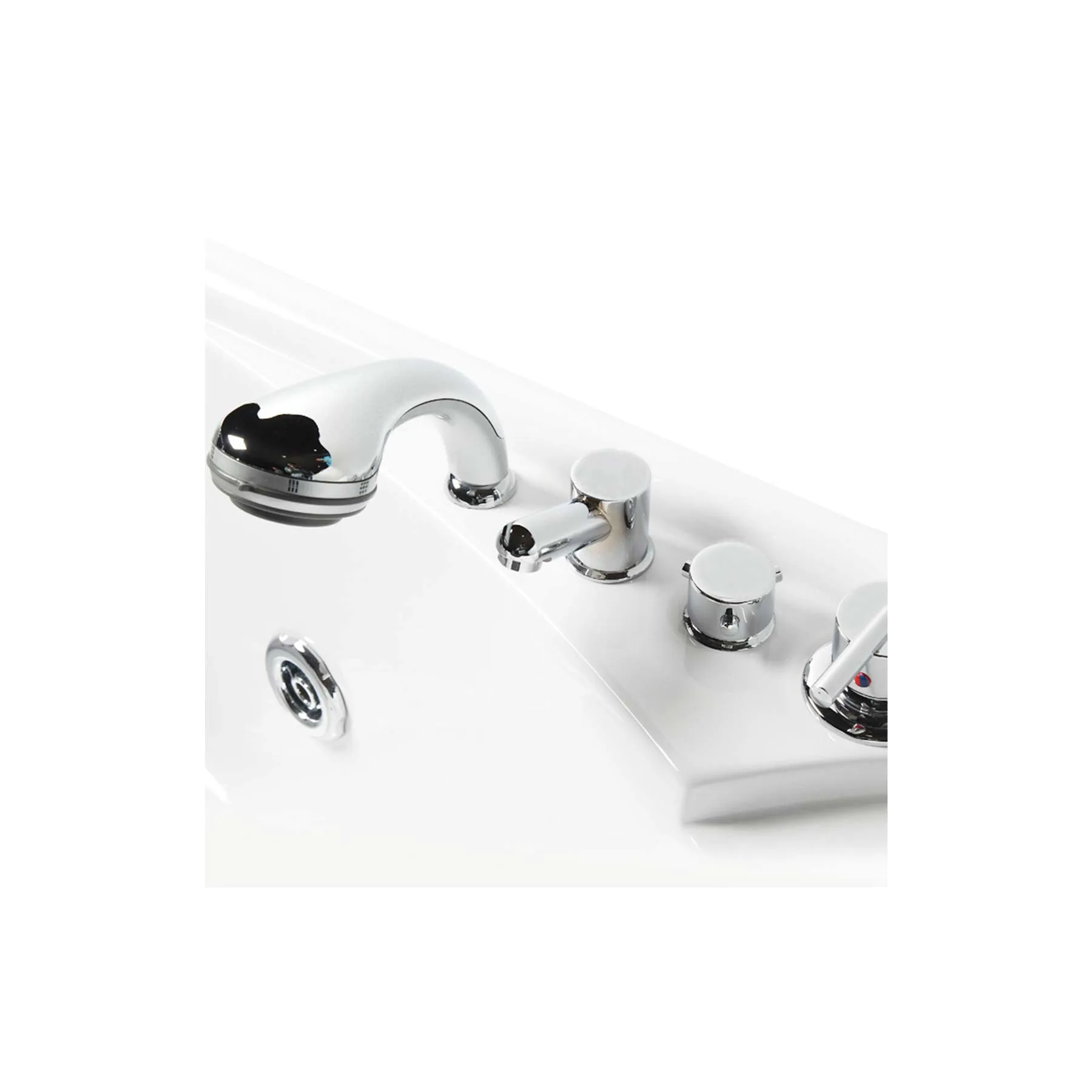 Mesa BT-150150 2 Person 16 Jetted Corner Whirlpool Bathtub - image 4