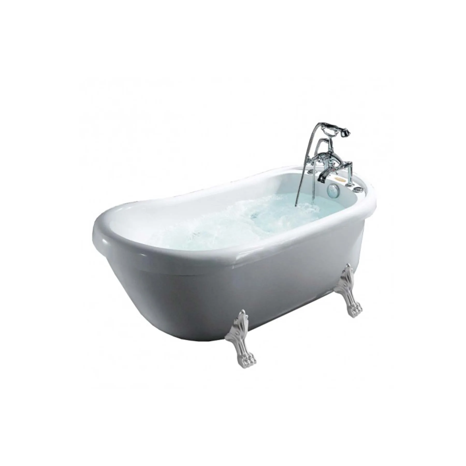 Mesa Malibu 1 Person 7 Jetted Free Standing Whirlpool Bathtub - image 2