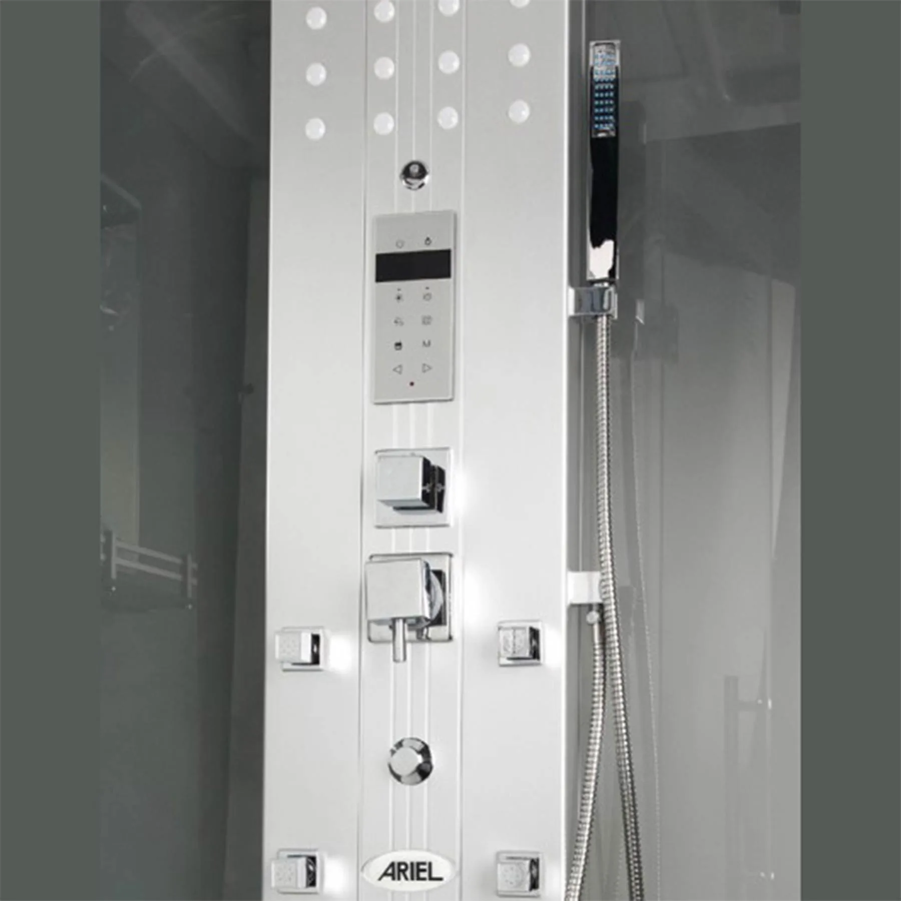 Mesa WS-300 47L x 35W x 85H 1 Person Walk In Steam Shower - image 3