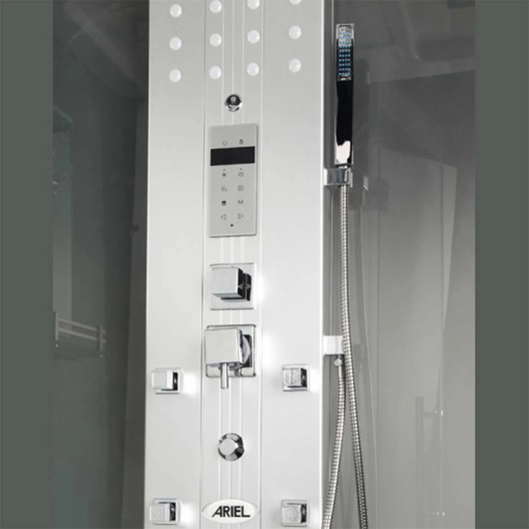 Mesa WS-301A 36L x 36W x 85H 1 Person Walk In Steam Shower - image 3