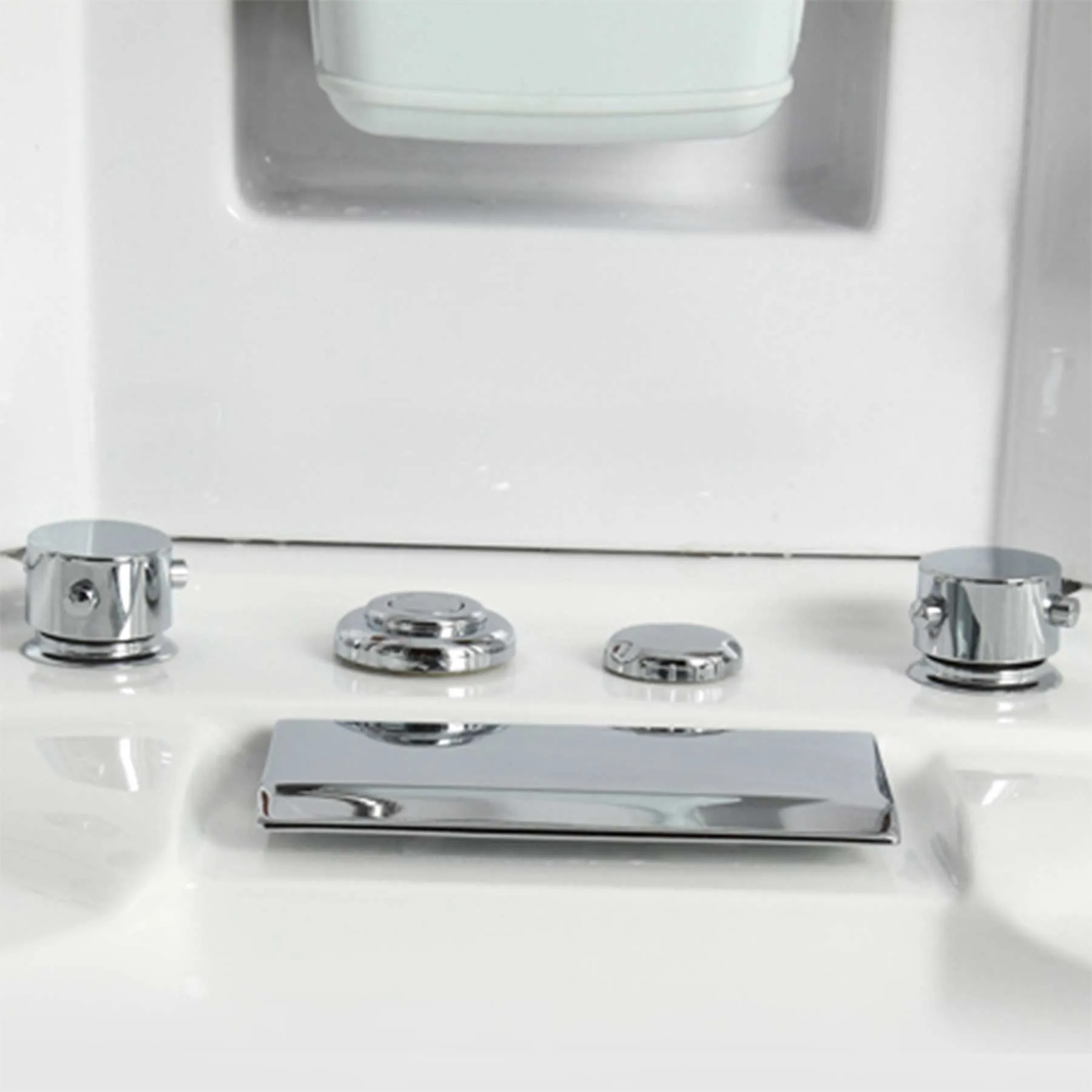 Mesa WS-600P 55L x 55W x 87H 1 Person Jetted Tub Steam Shower - image 3