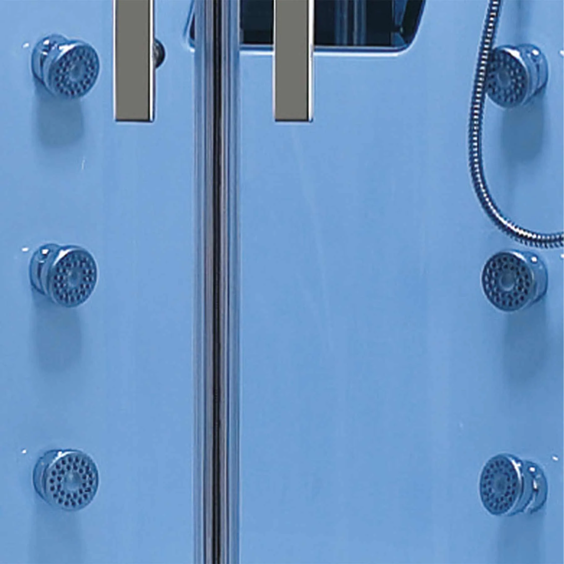 Mesa WS-609P 48L x 48W x 85H 1 Person Jetted Tub Steam Shower - image 4