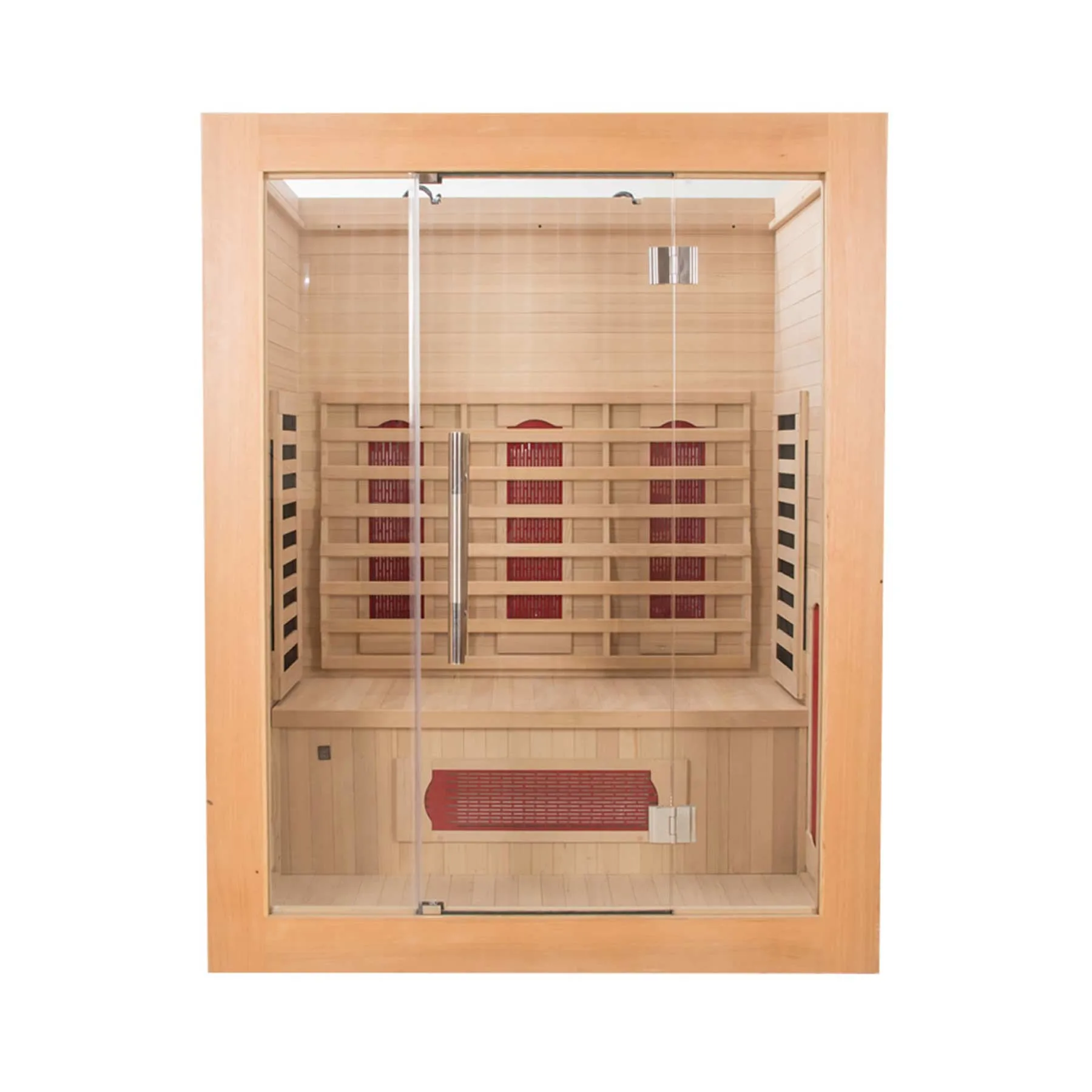 Miracle 3 Person 59L x 45W x 75H in Indoor Infrared Sauna - image 2