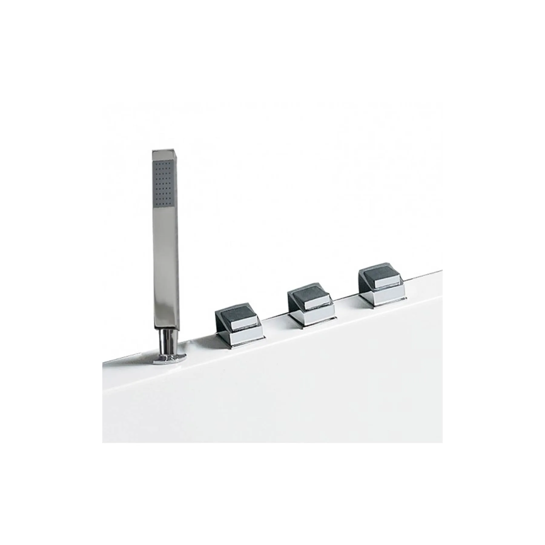 Platinum Elegant 154 70L x 32W x 25H 1 Person Whirlpool Bathtub - image 4