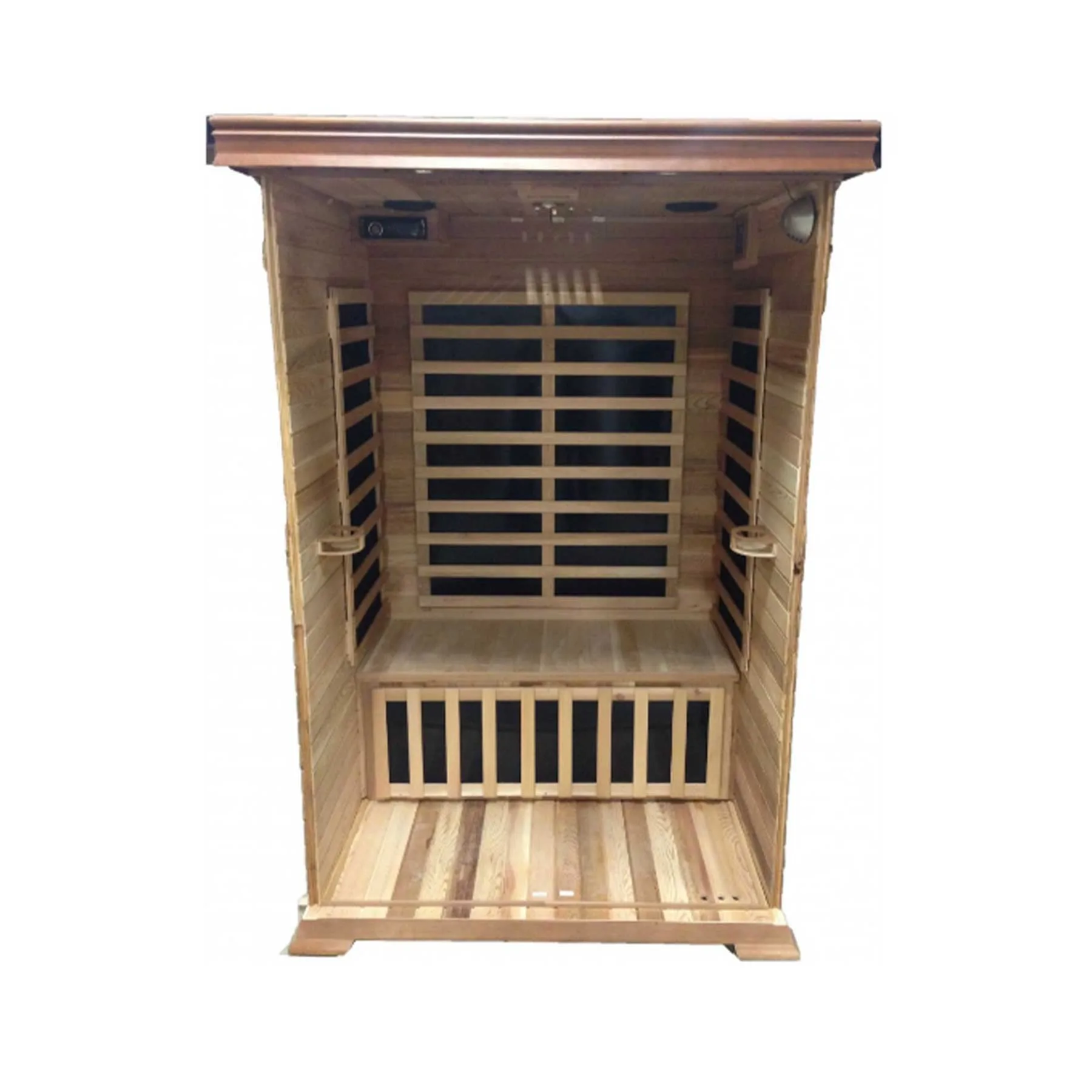 Sunray Sierra 2 Person Nano Cedar Indoor Infrared Sauna - image 2