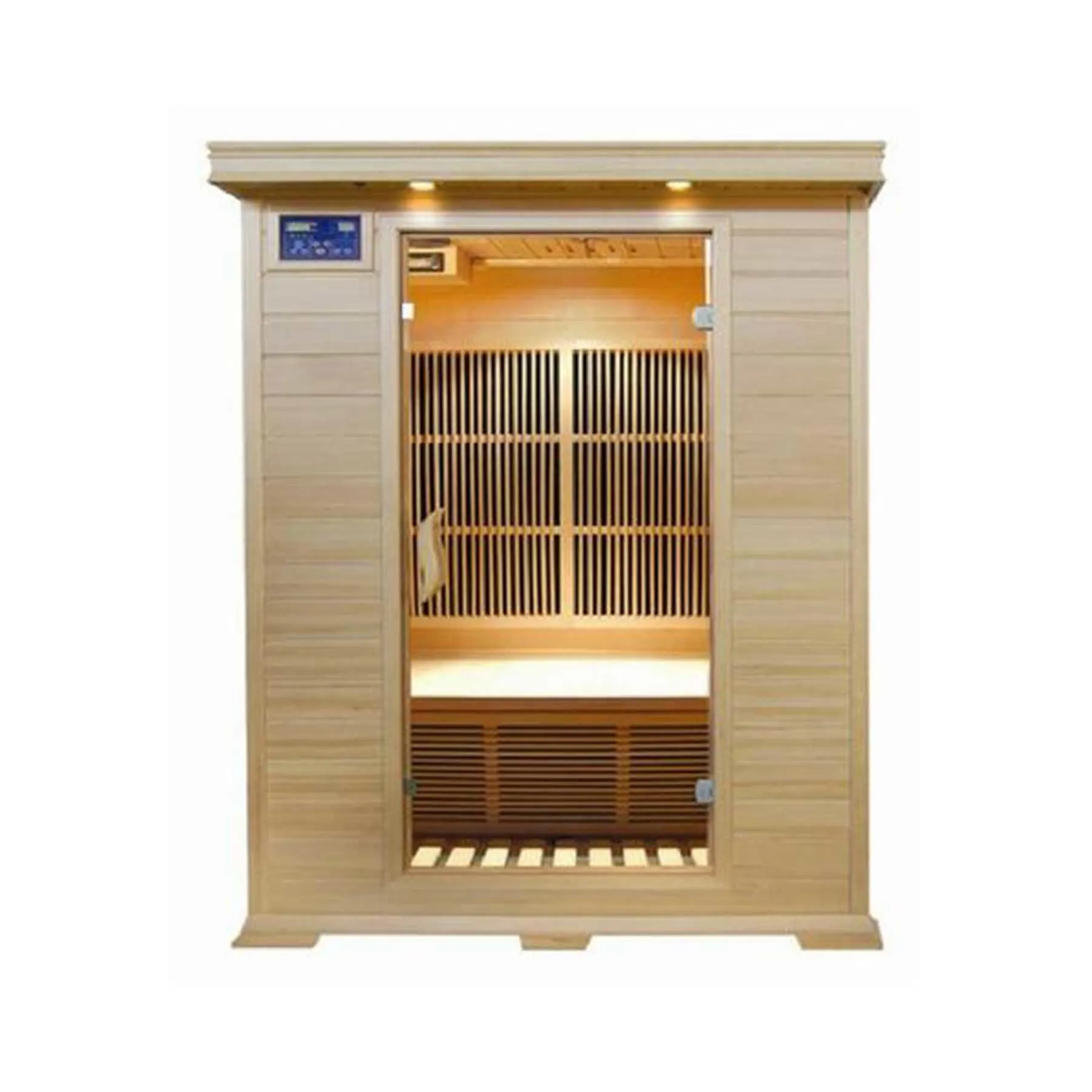 Sunray Evansport 2 Person Nano Hemlock Indoor Infrared Sauna