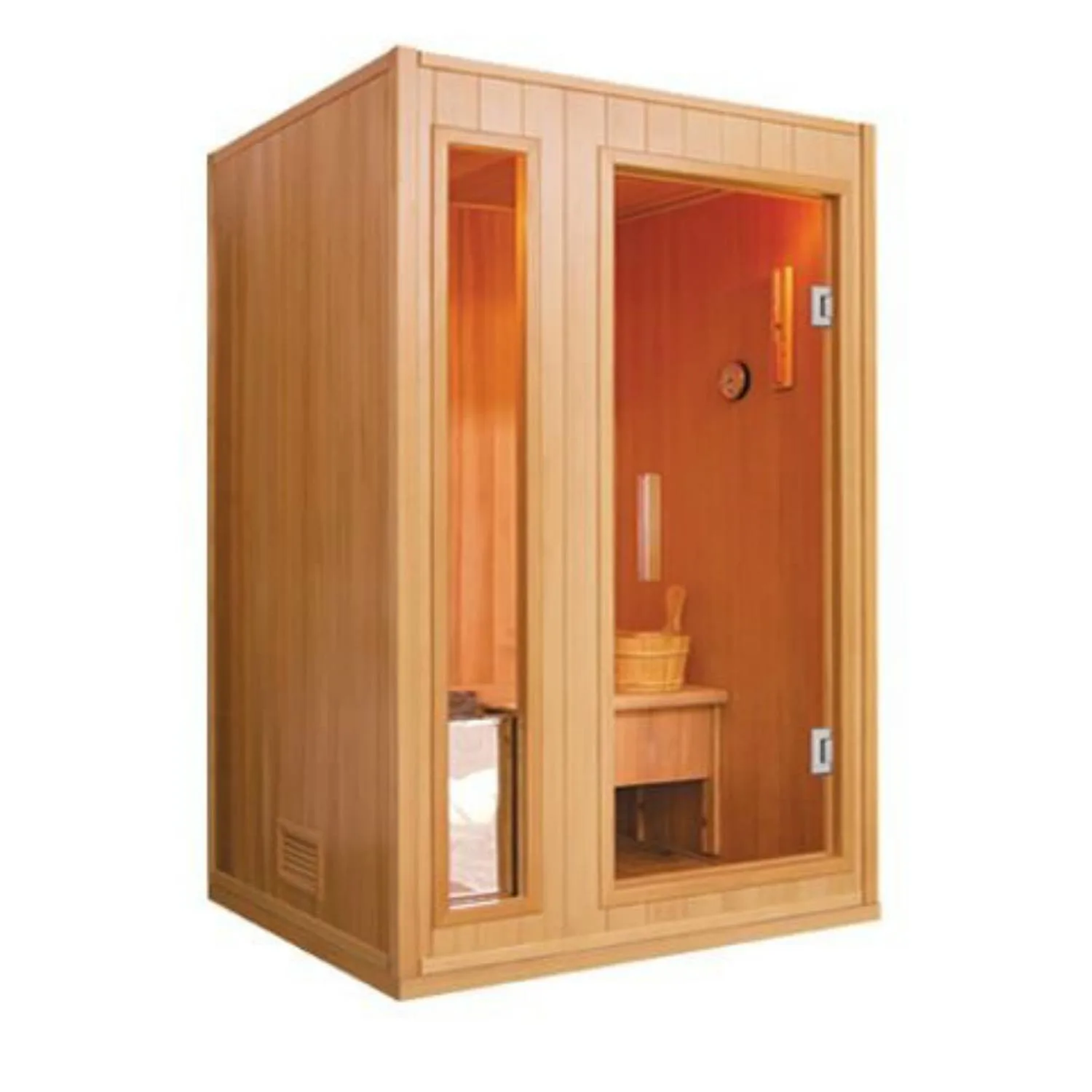 Sunray Baldwin 2 Person 3 kW Hemlock Indoor Traditional Sauna