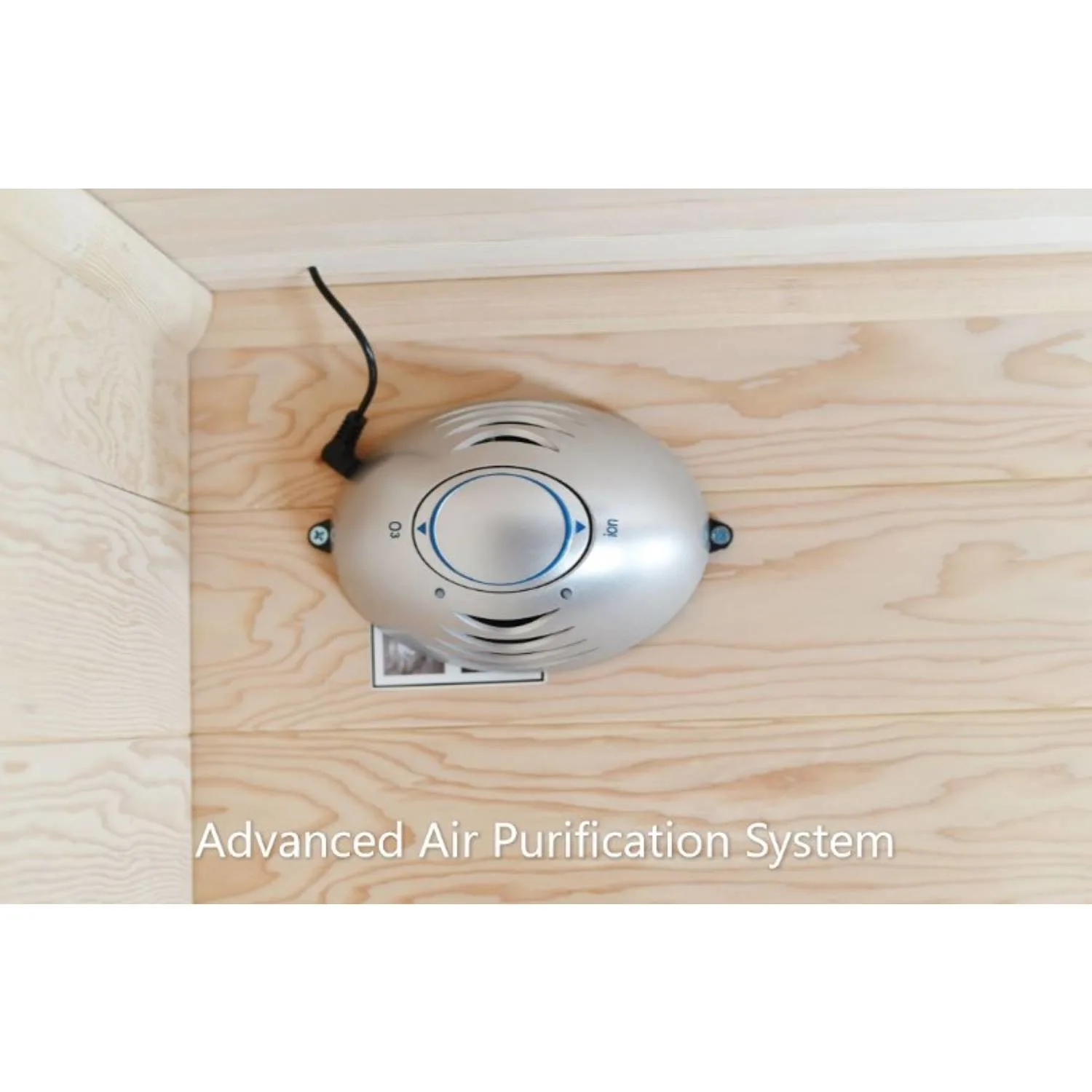 Sunray Baldwin 2 Person 3 kW Hemlock Indoor Traditional Sauna - image 3