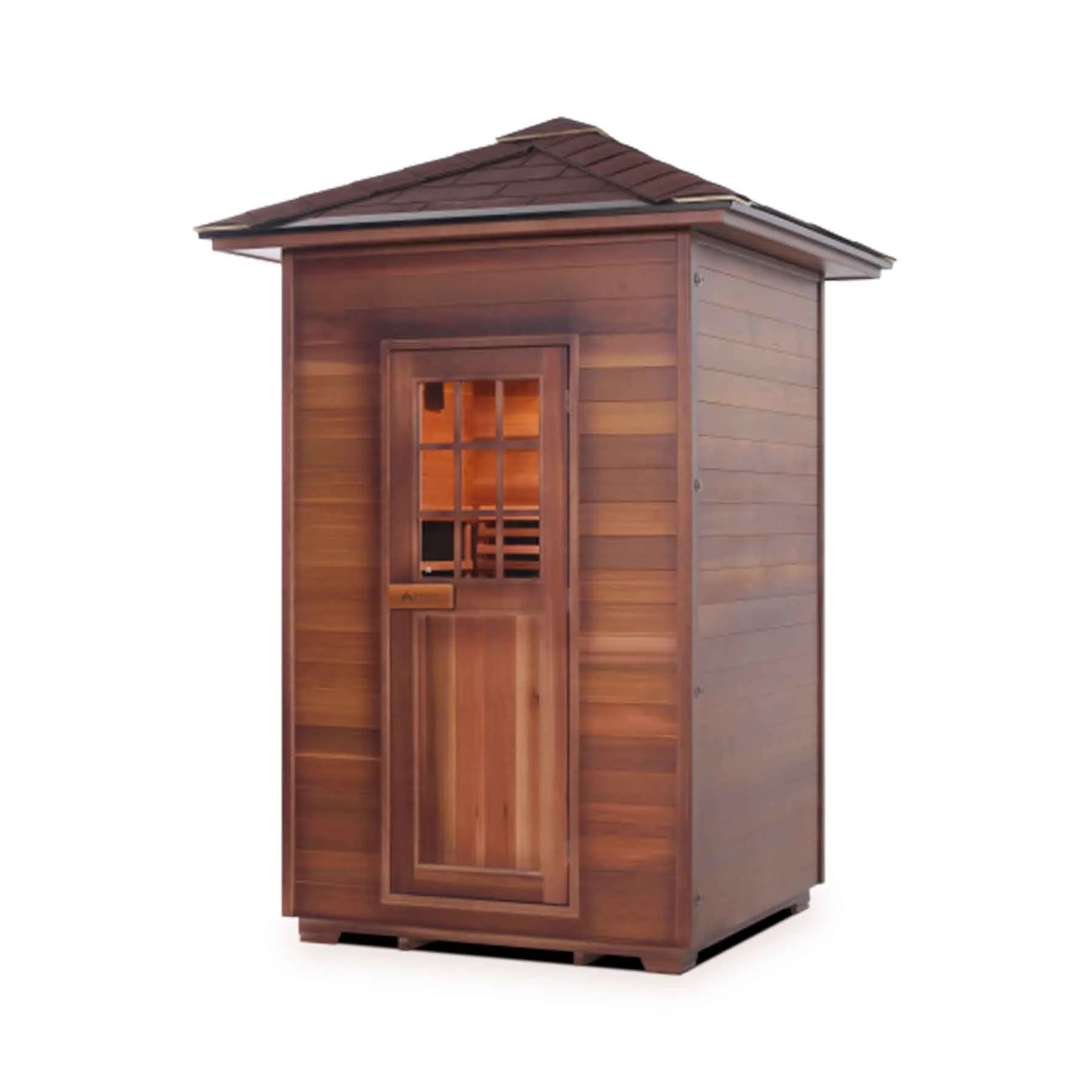 Enlighten Sierra 2 Person Low EMF Outdoor Infrared Sauna - image 1