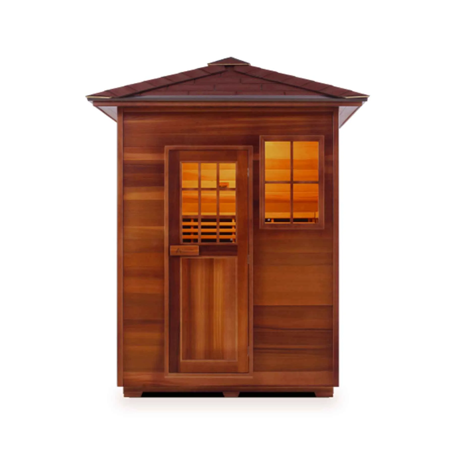 Enlighten Sierra 3 Person  Low EMF Outdoor Infrared Sauna - image 3