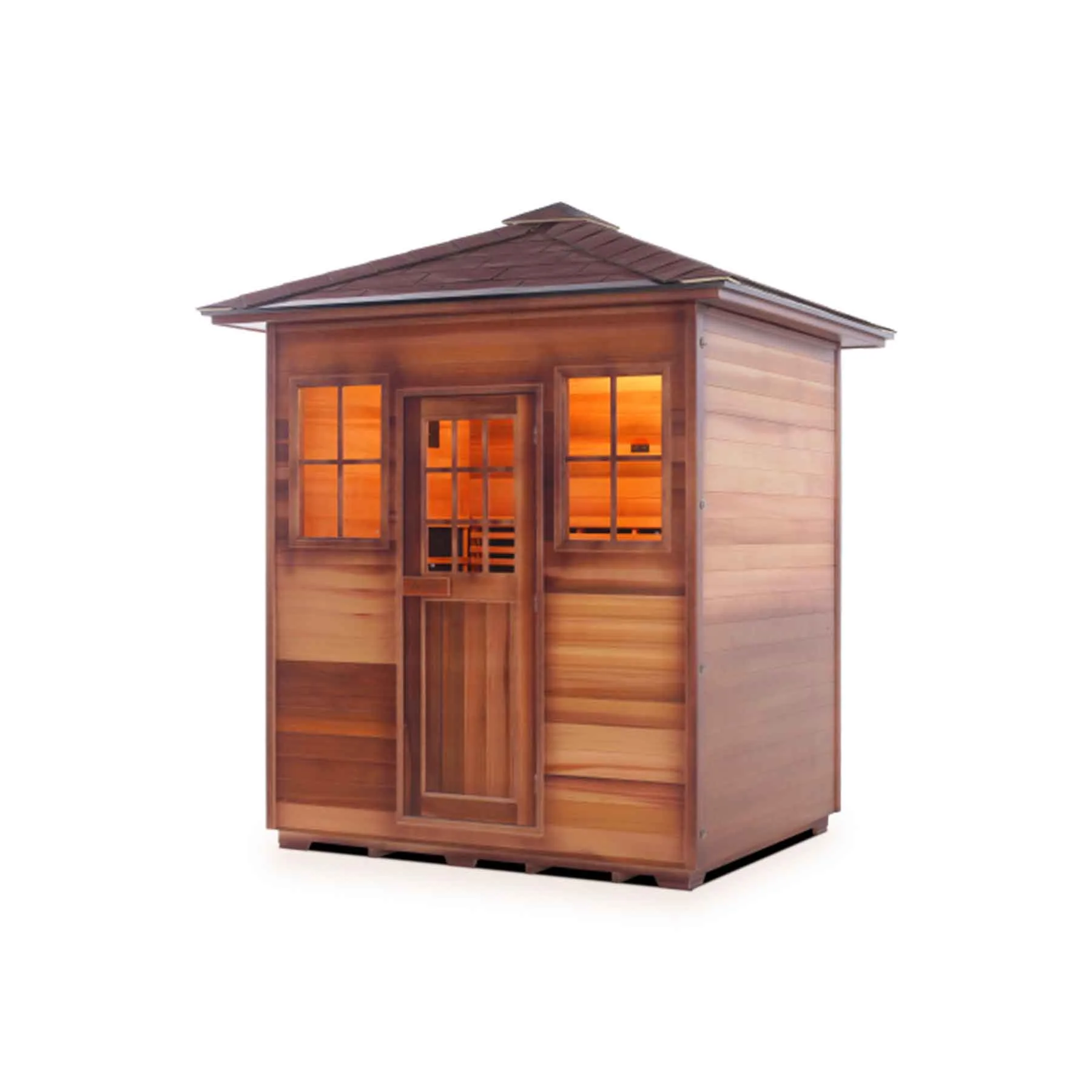 Enlighten Sierra 4 Person  Low EMF Outdoor Infrared Sauna