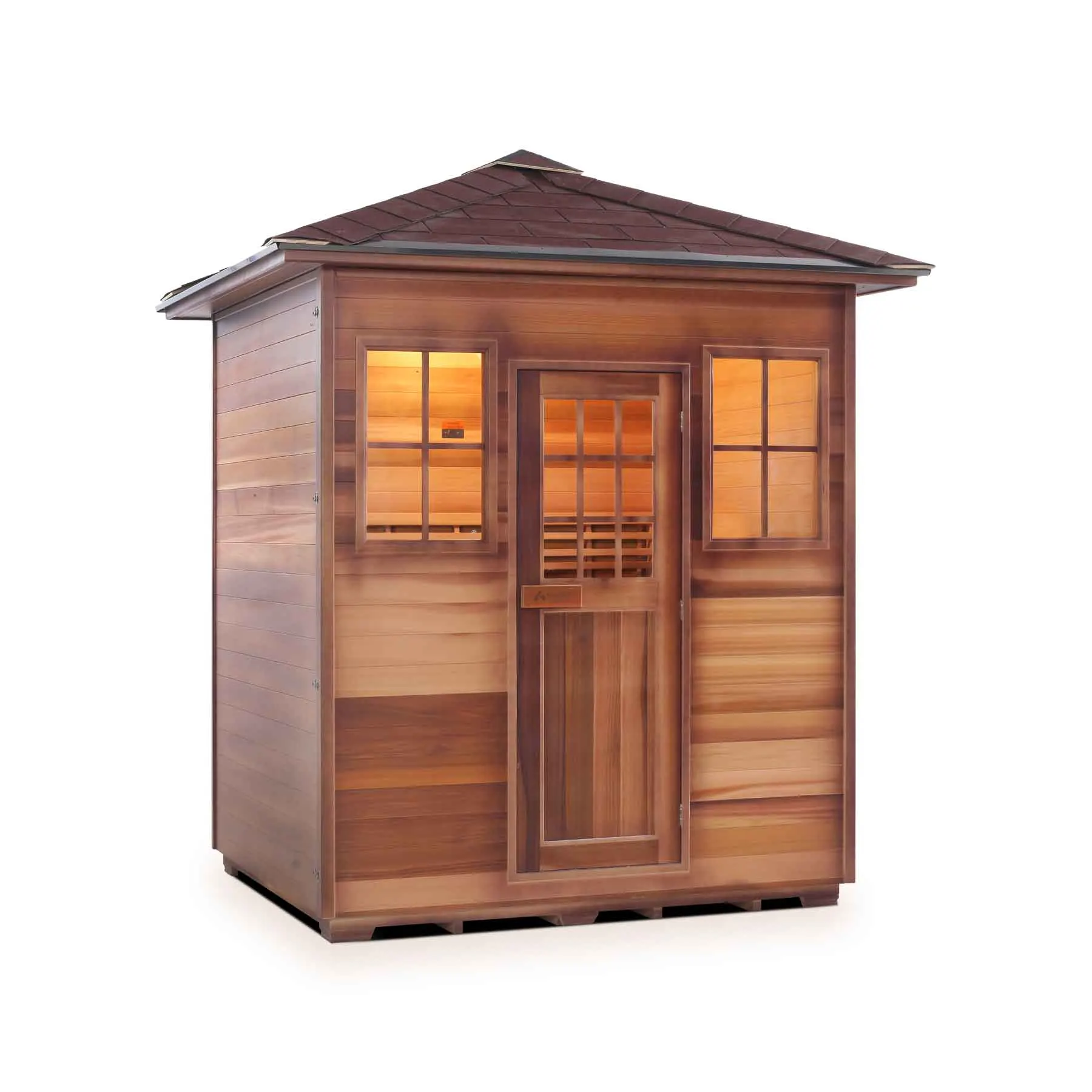Enlighten Moonlight 4 Person  Outdoor Dry Traditional Sauna - image 3