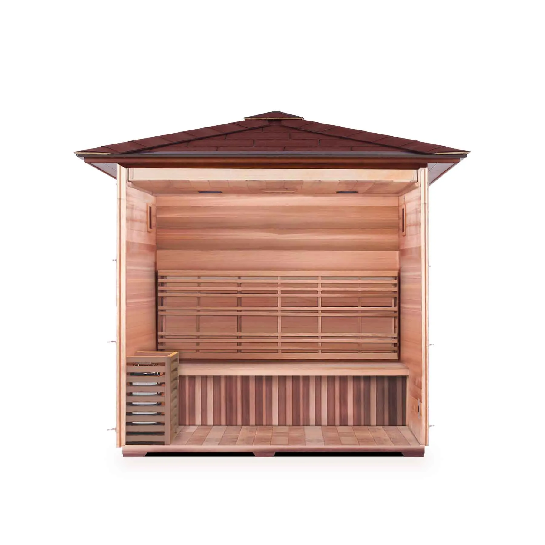 Enlighten Moonlight 4 Person  Outdoor Dry Traditional Sauna - image 4