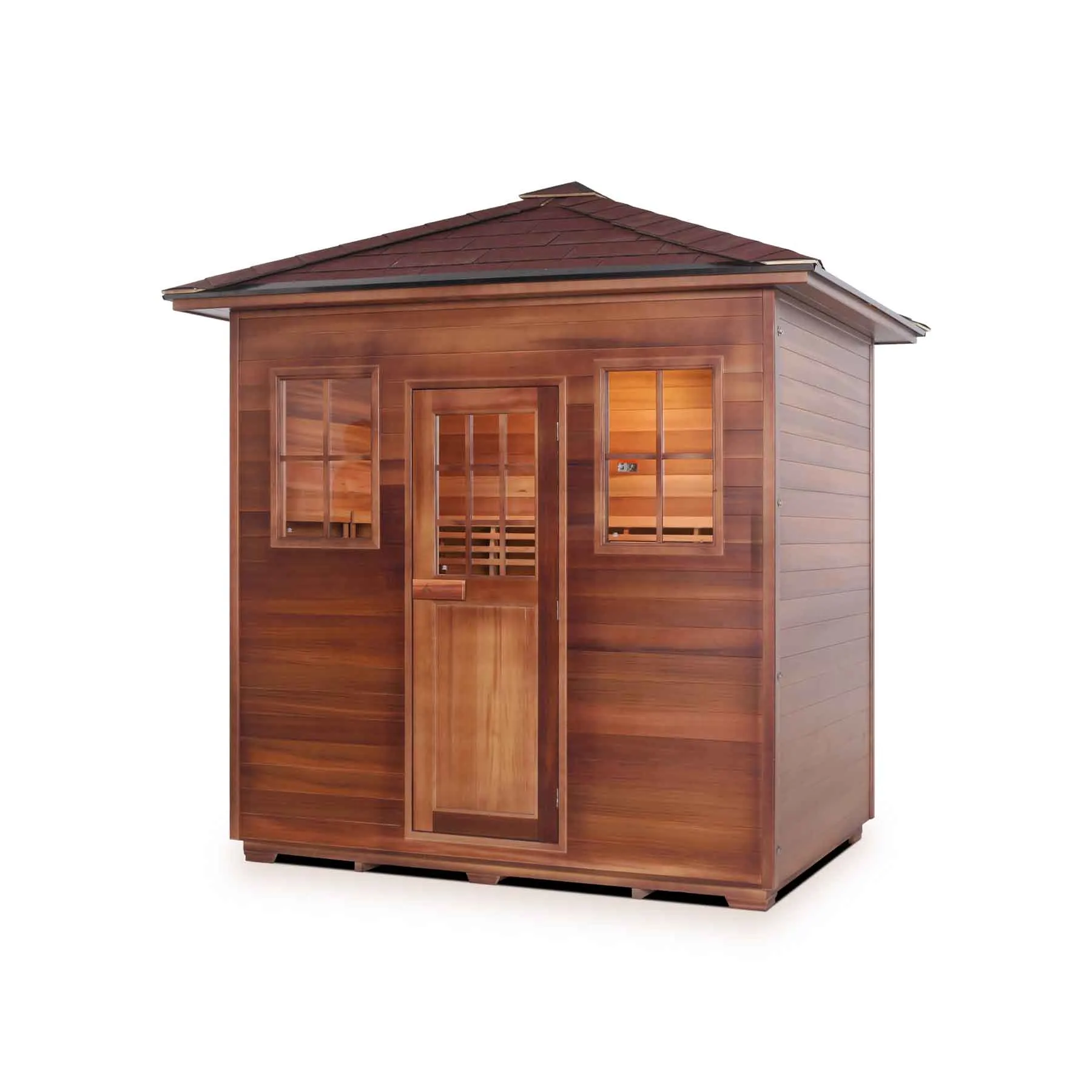 Enlighten Moonlight 5 Person Outdoor Dry Traditional Sauna - image 1
