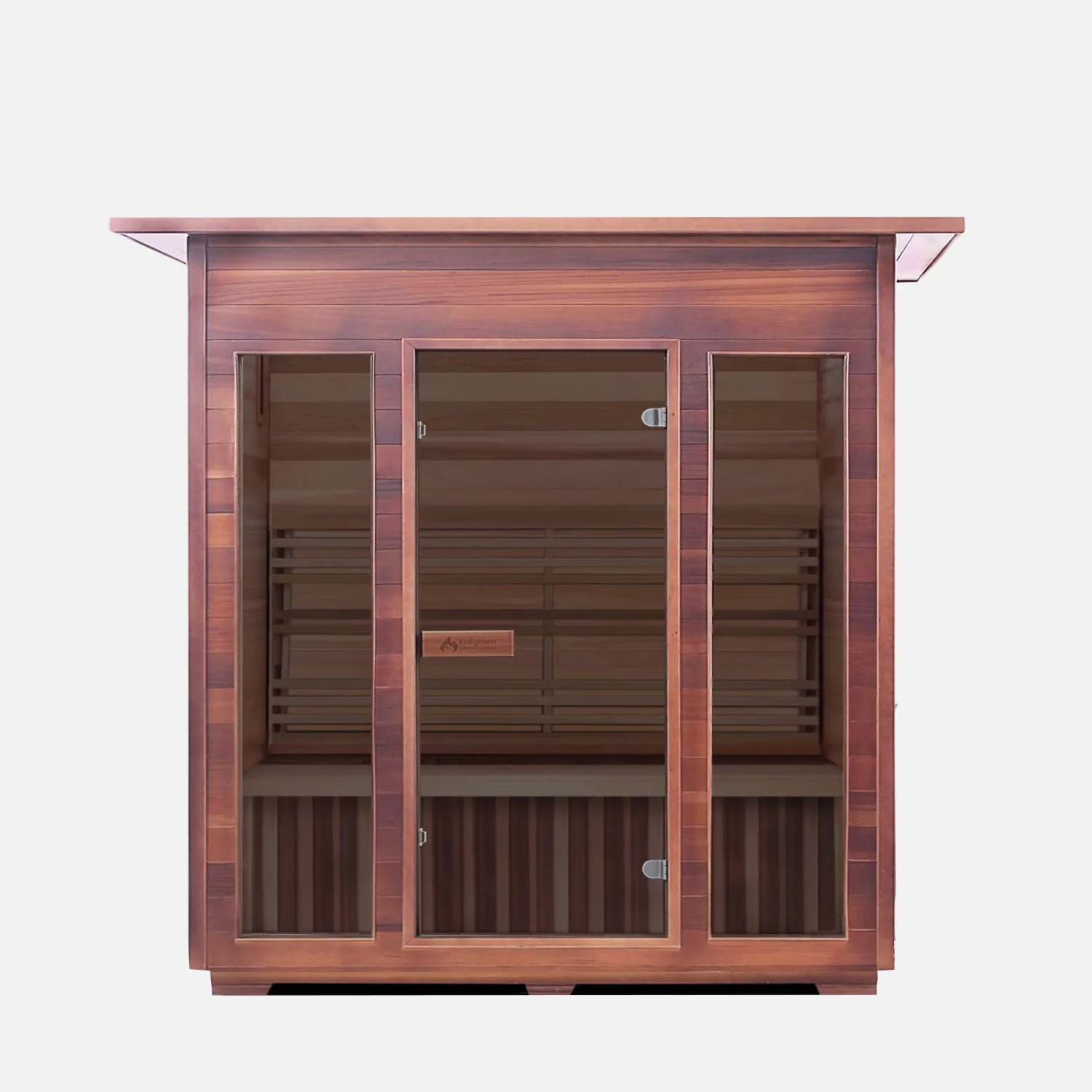 Enlighten SunRise 4 Person  Outdoor Dry Traditional Sauna - image 2