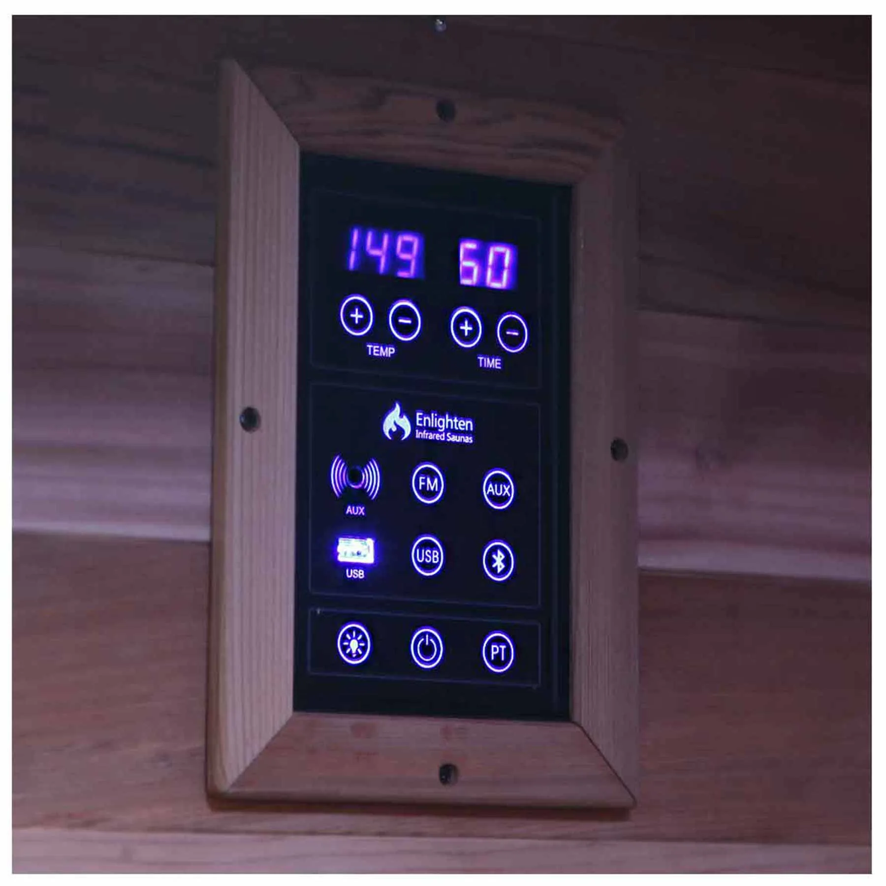 Enlighten SunRise 4 Person  Outdoor Dry Traditional Sauna - image 4