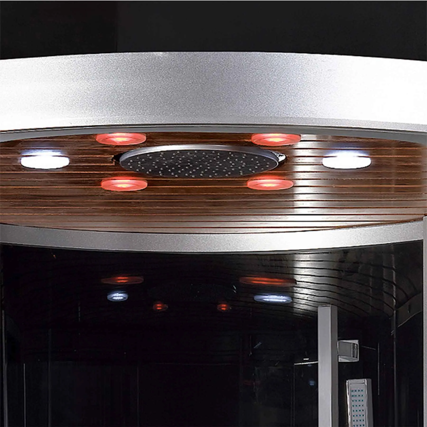 Platinum DZ962F8 47L x 47W x 89H 2 Person Corner Steam Shower - image 3