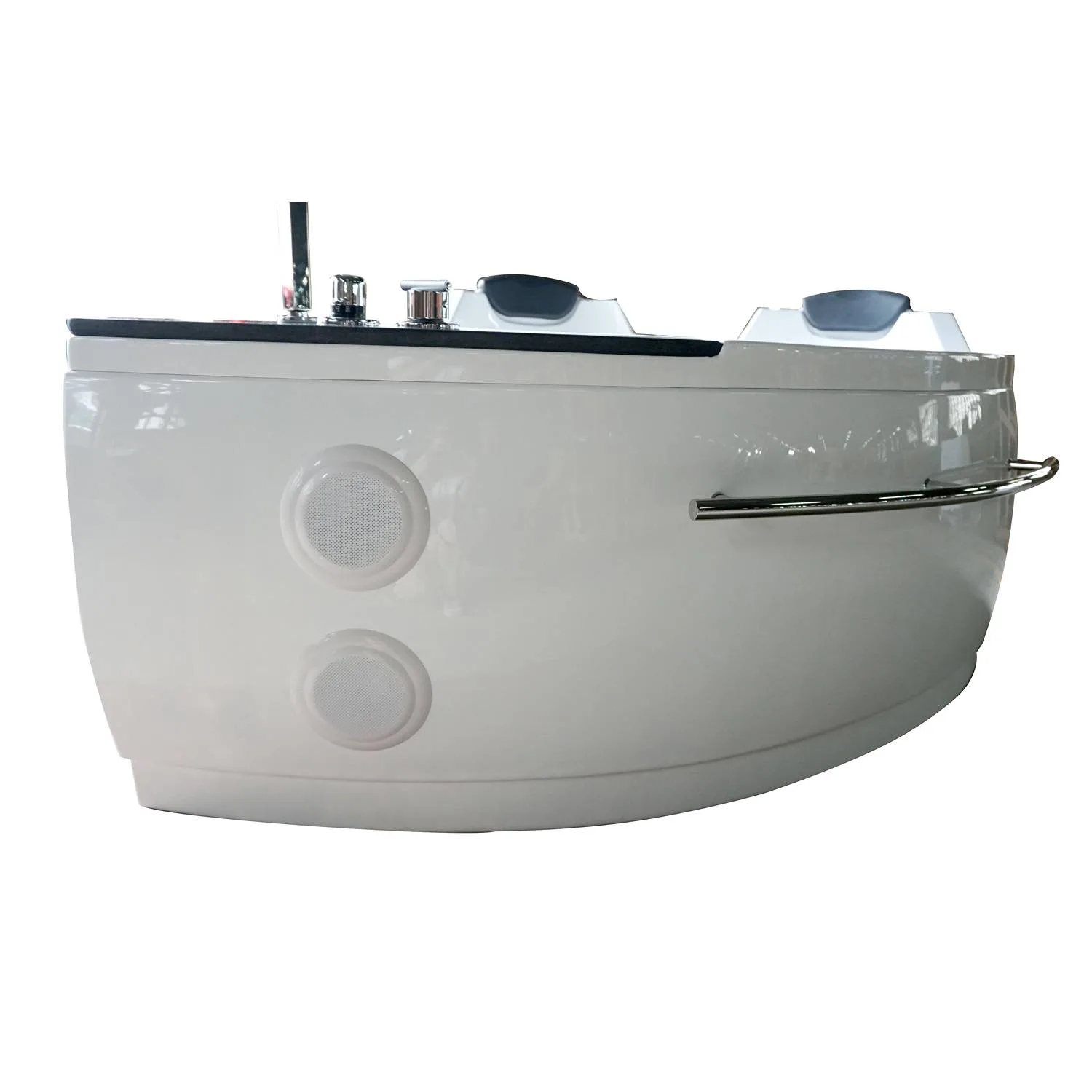 EAGO AM113ETL 5.5 ft 2 Person Acrylic Corner Whirlpool Bathtub - image 4