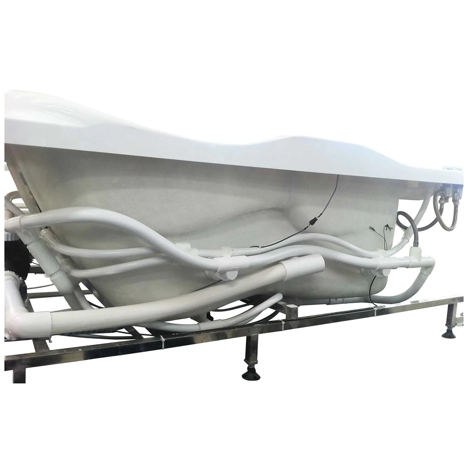 EAGO AM124ETL 6 ft 2 Person Acrylic Corner Whirlpool Bathtub - image 5