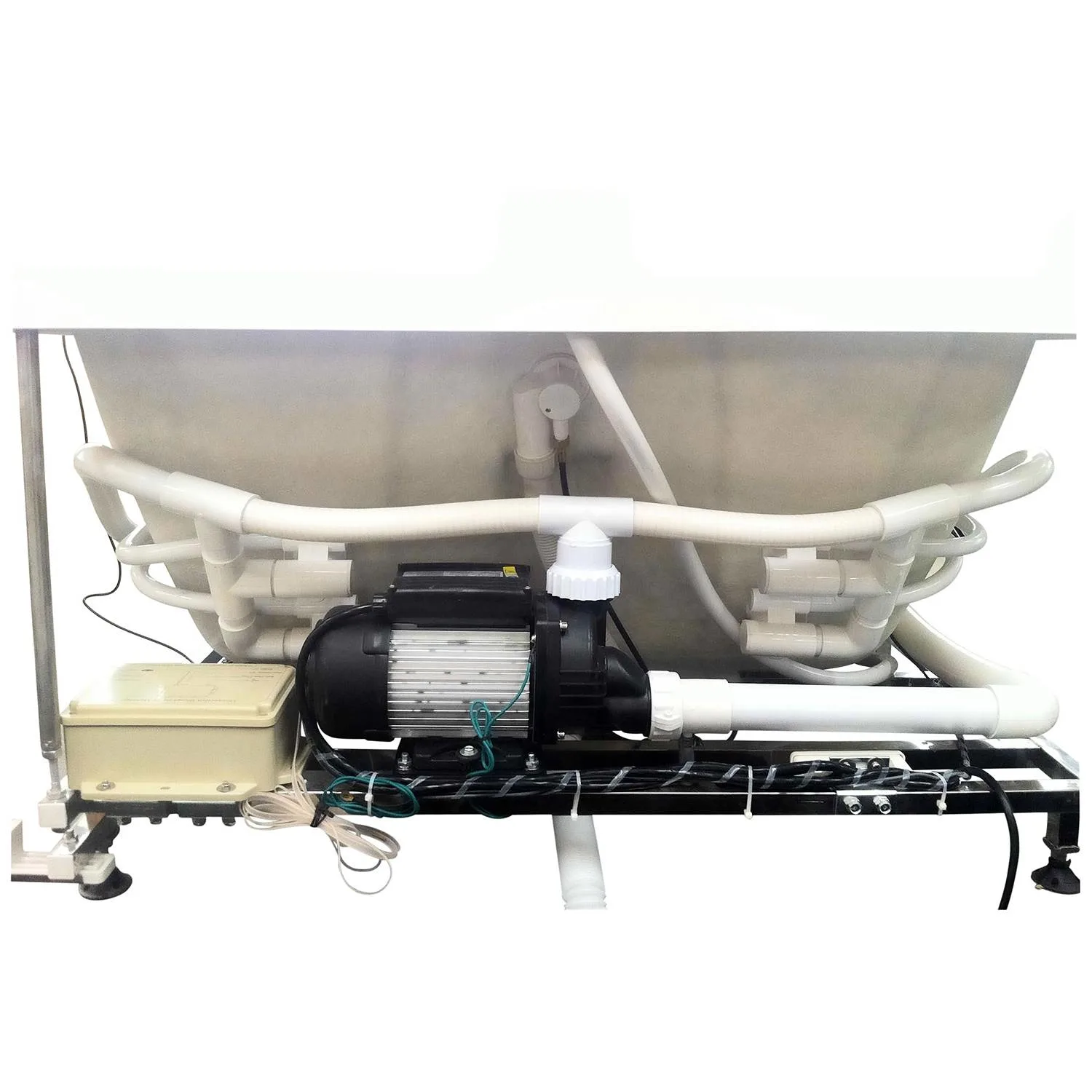 EAGO AM124ETL 6 ft 2 Person Acrylic Corner Whirlpool Bathtub - image 6