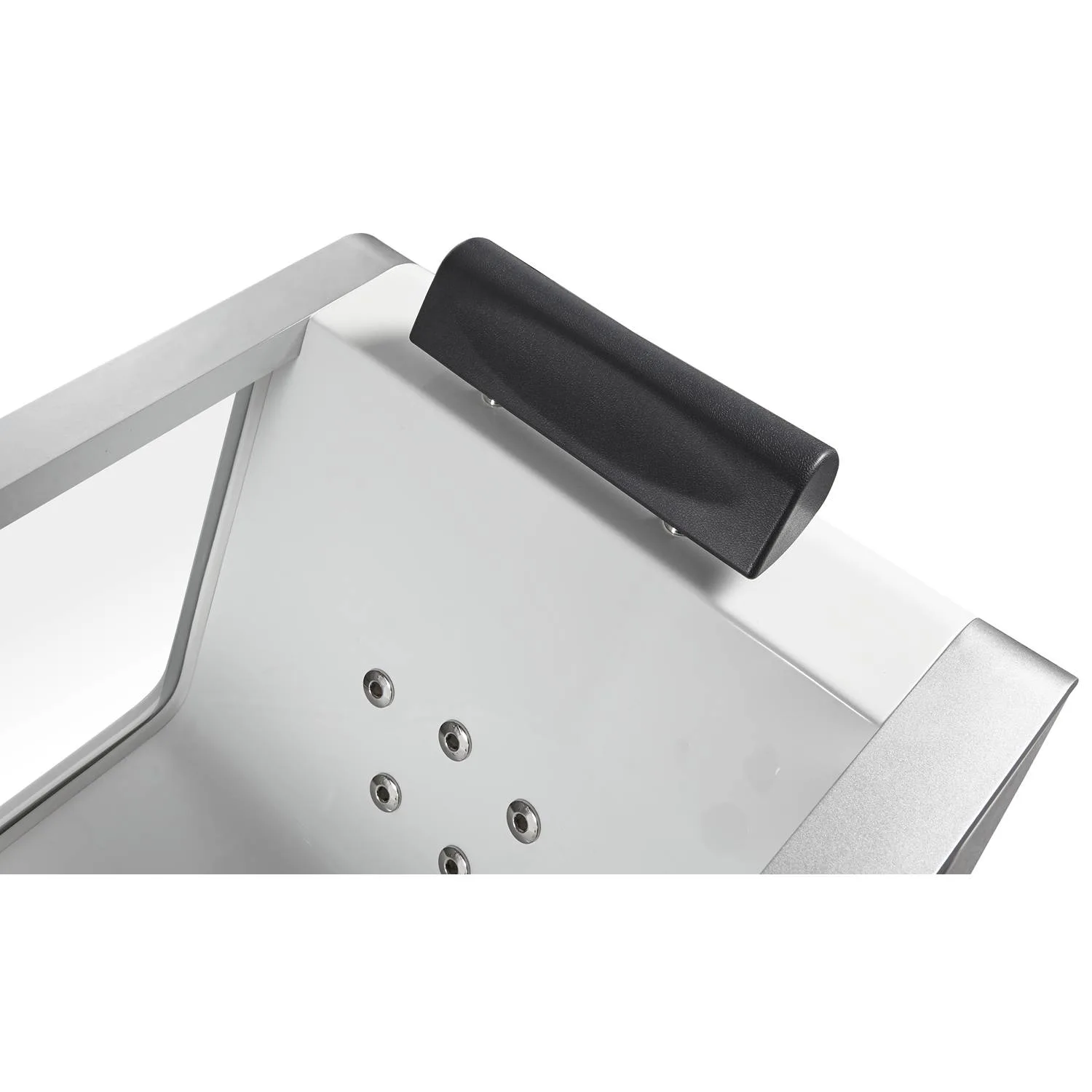 EAGO AM152ETL Clear Acrylic Rectangular Whirlpool Bathtub - image 7