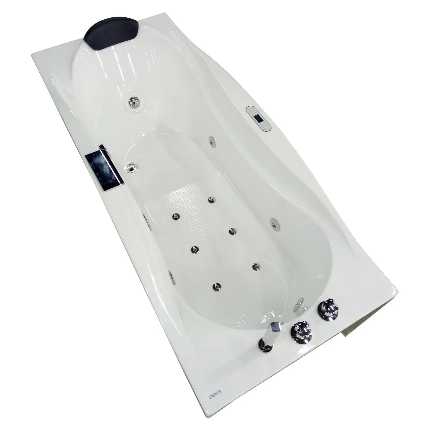 EAGO AM189ETL 6 ft Acrylic Whirlpool Bathtub - image 2