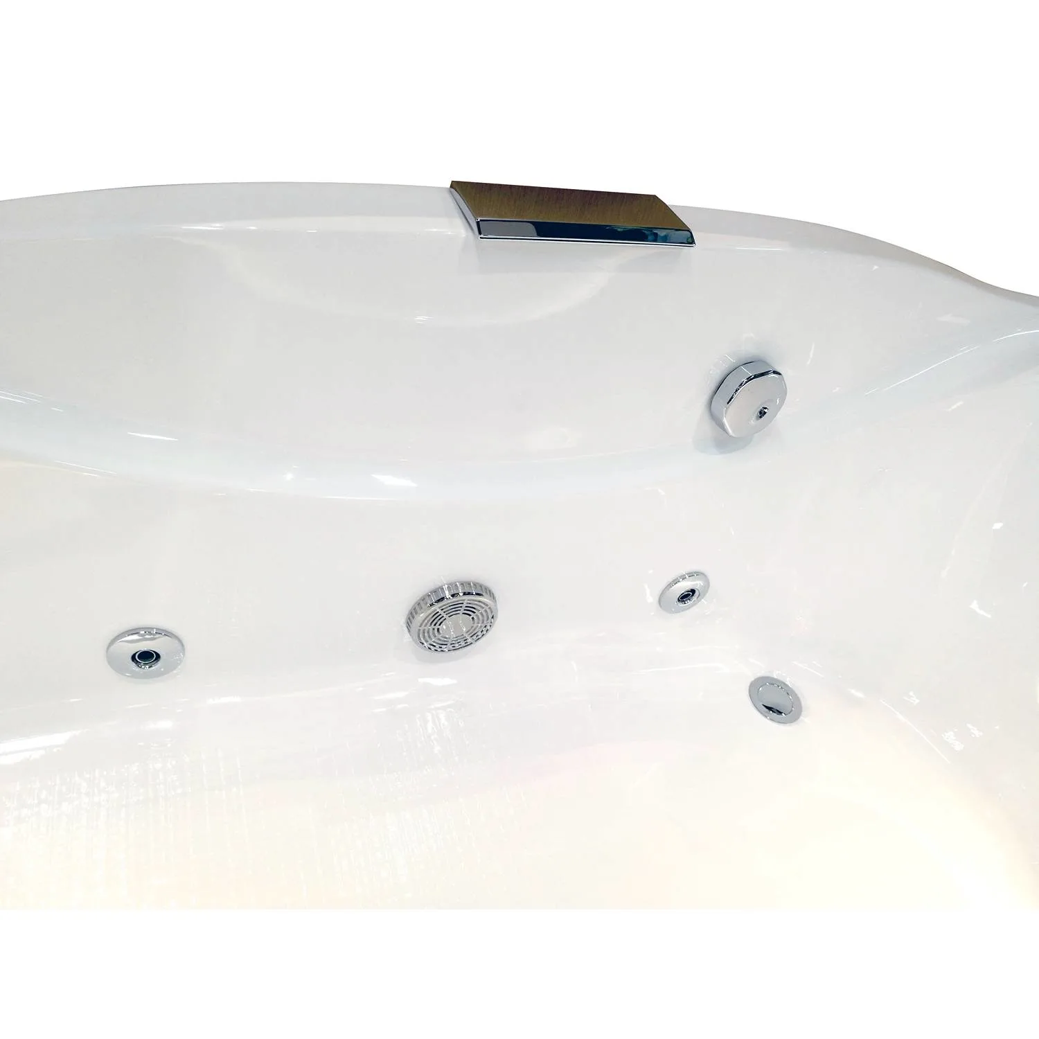 EAGO AM189ETL 6 ft Acrylic Whirlpool Bathtub - image 3