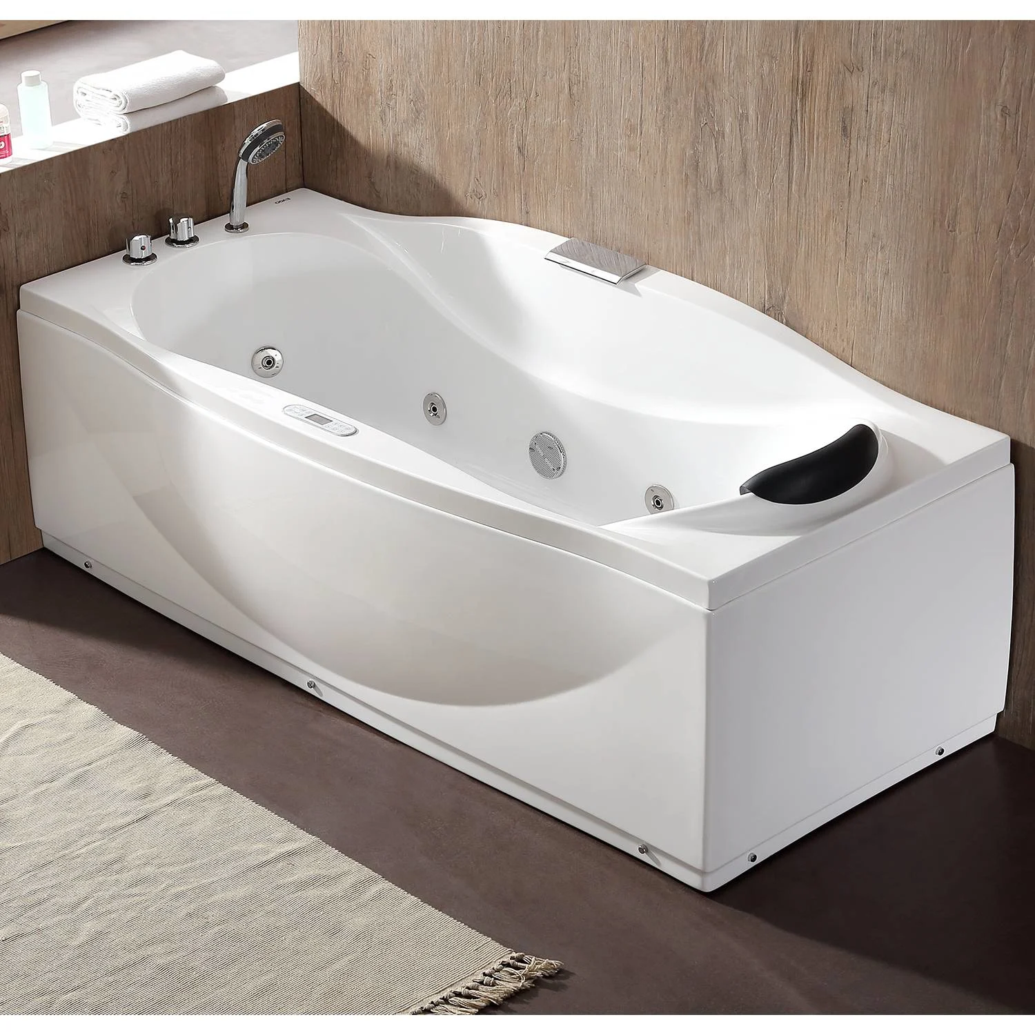 EAGO AM189ETL 6 ft Acrylic Whirlpool Bathtub - image 10